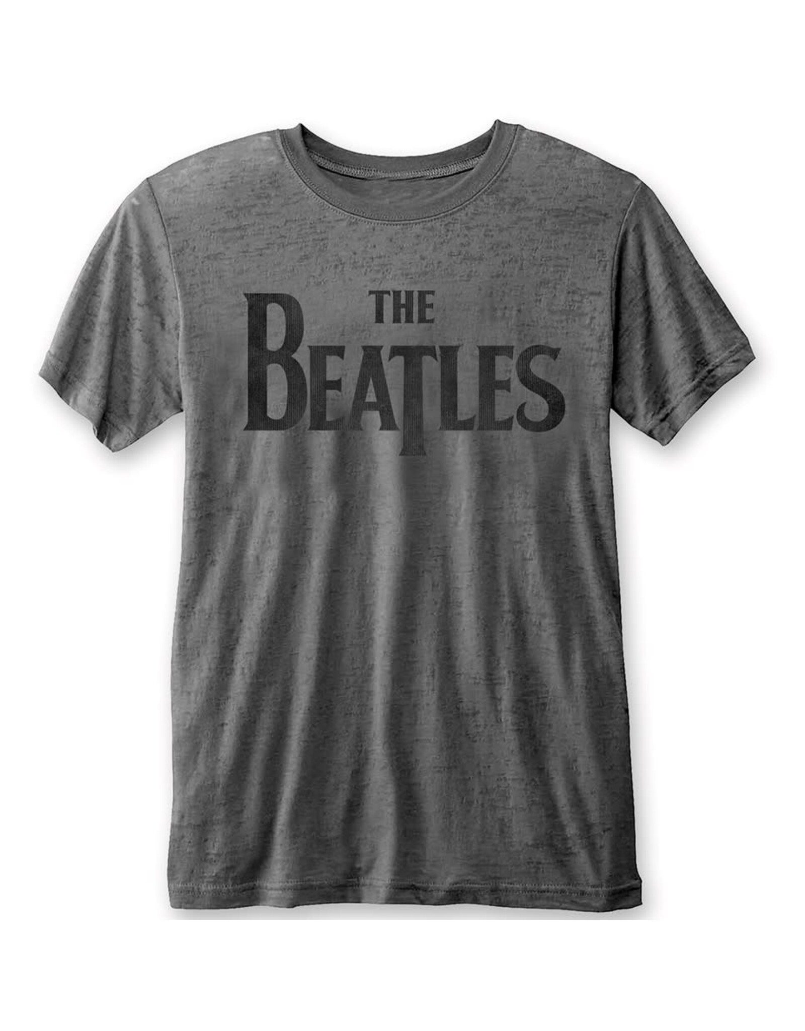 The Beatles - Classic Logo Burnout T-Shirt - Pop Music