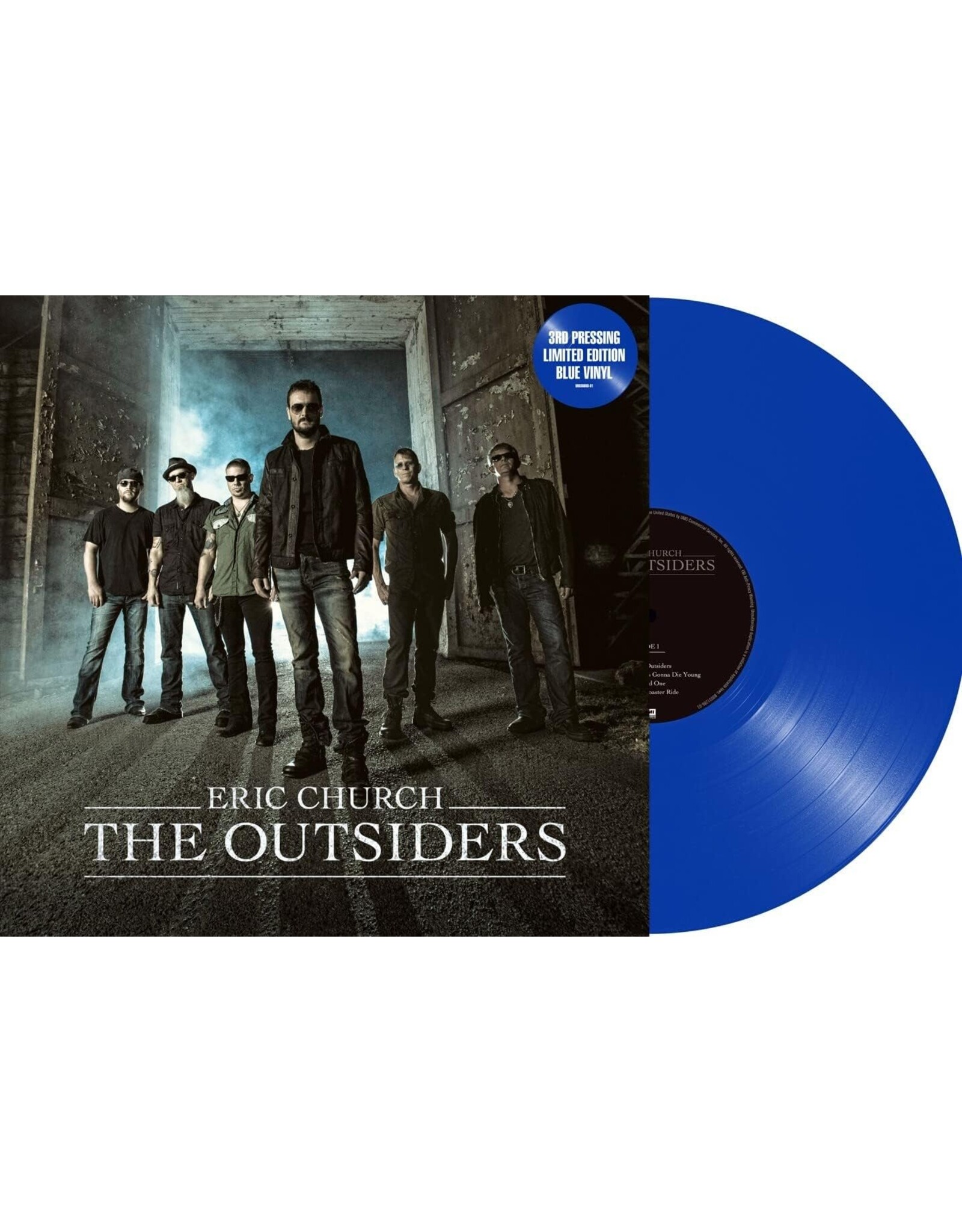 Eric Church - The Outsiders (Blue Vinyl)
