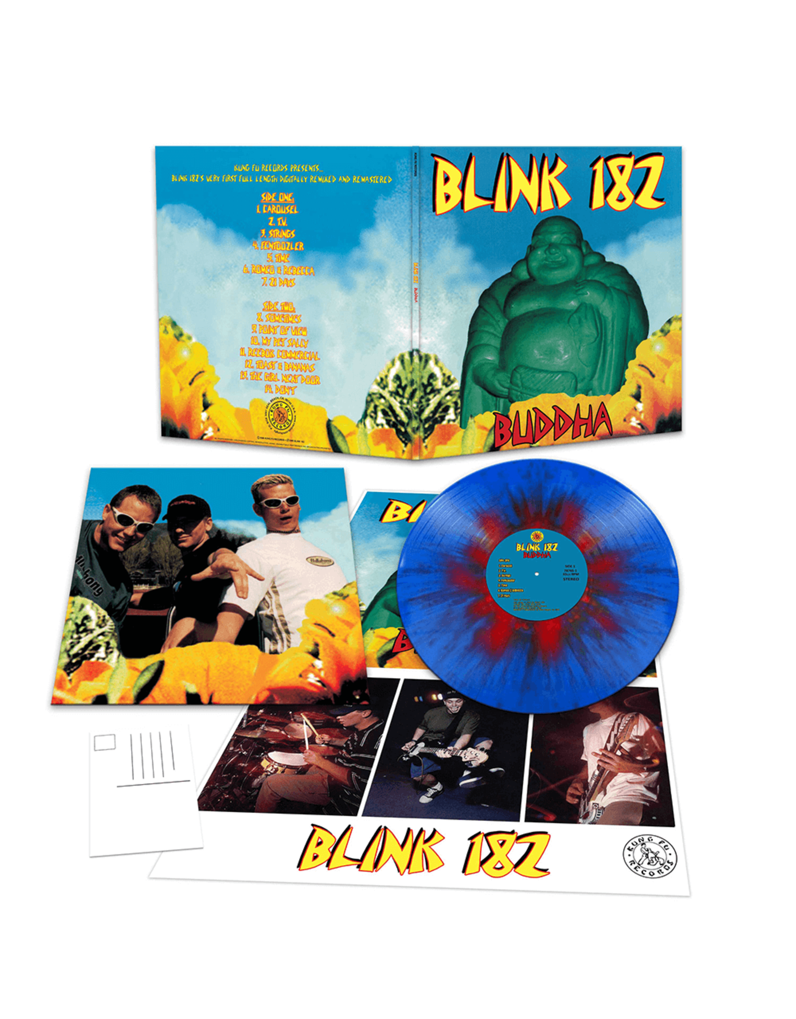 Blink-182 - Buddha (Blue / Red Splatter Vinyl)
