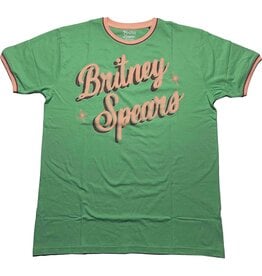 Britney Spears / Retro Logo Ringer Tee