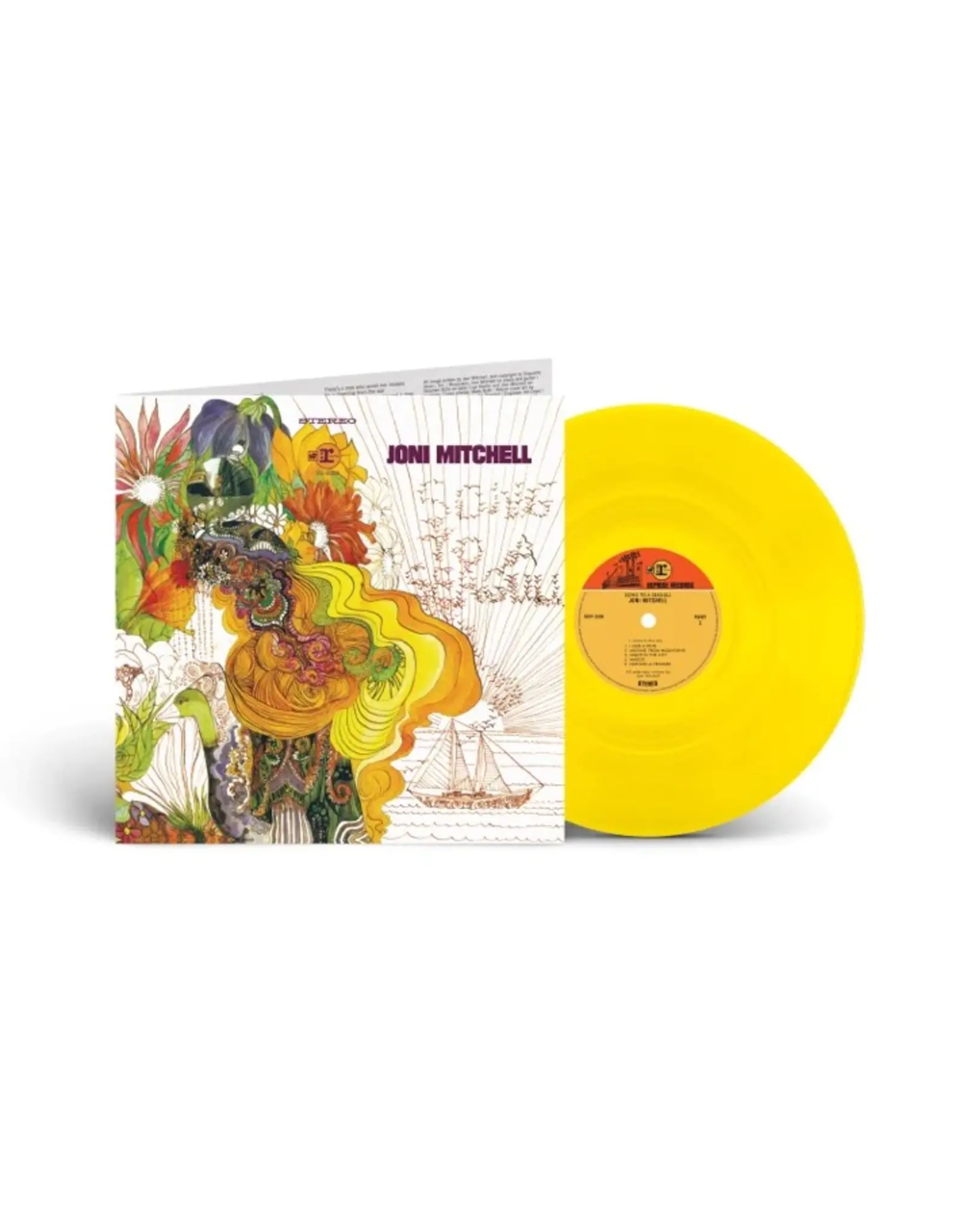 Joni Mitchell - Song To A Seagull (Transparent Yellow Vinyl)