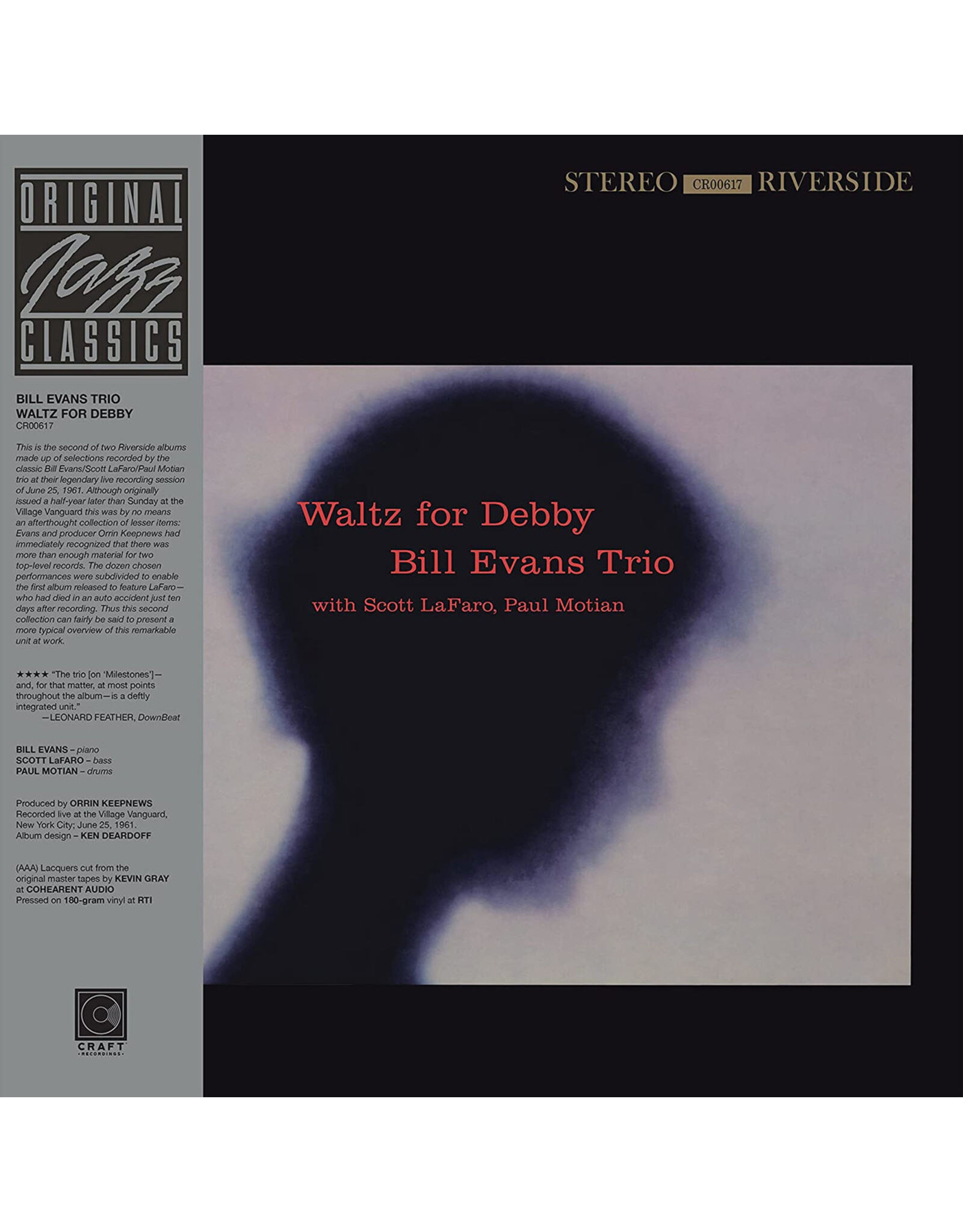 Bill Evans Trio - Waltz For Debby (Original Jazz Classics Series)