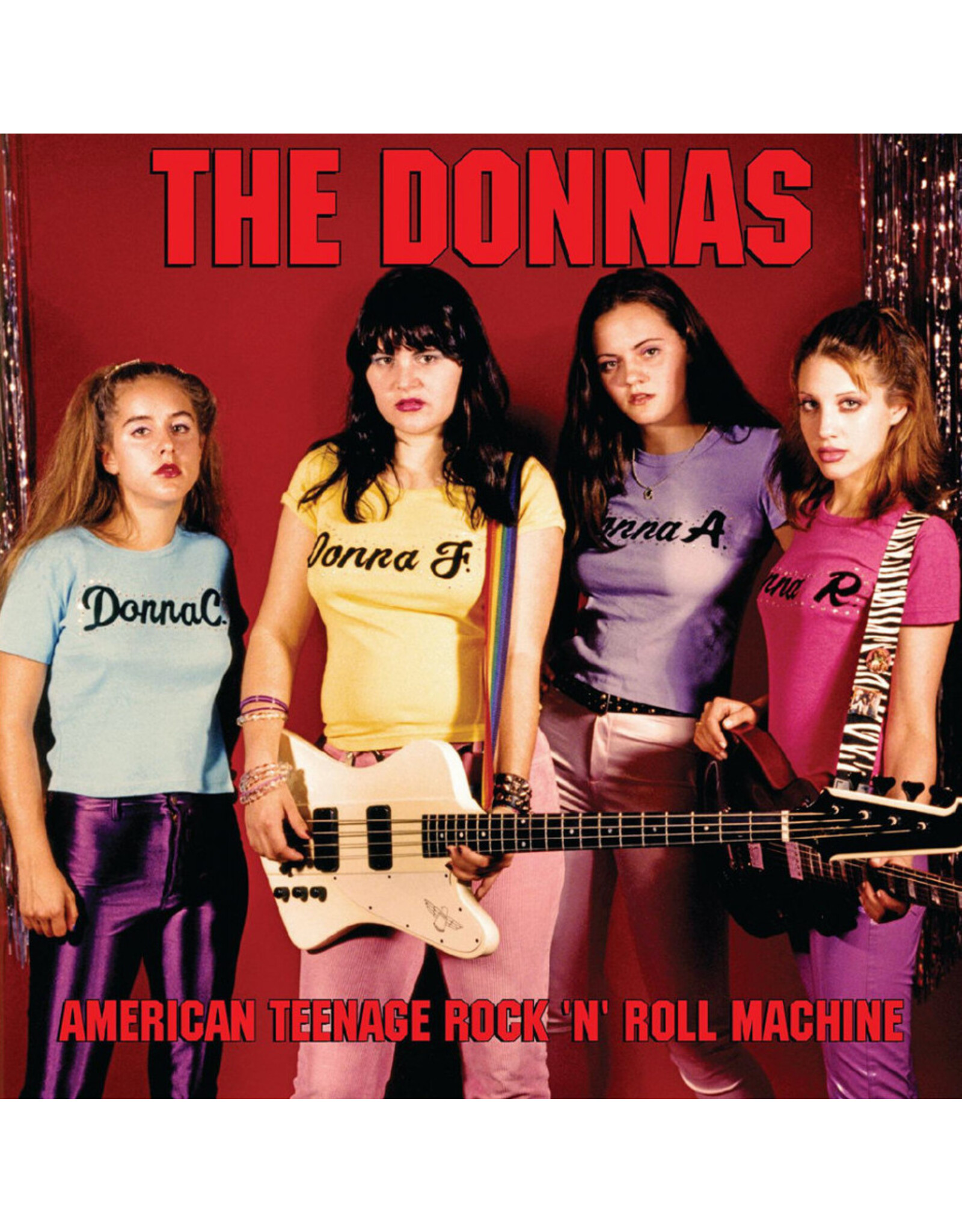 Donnas - American Teenage Rock 'N' Roll Machine (Fire Orange Black Swirl Vinyl)