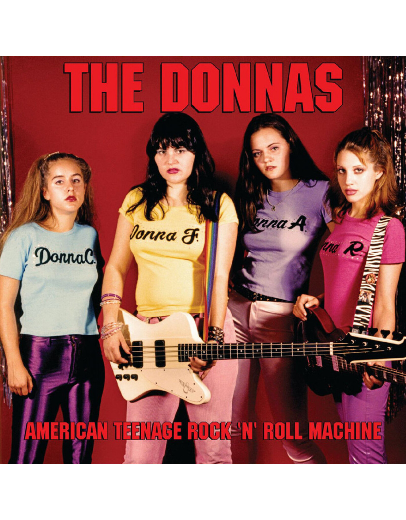 The Donnas - American Teenage Rock 'N' Roll Machine (Fire Orange Black Swirl Vinyl)