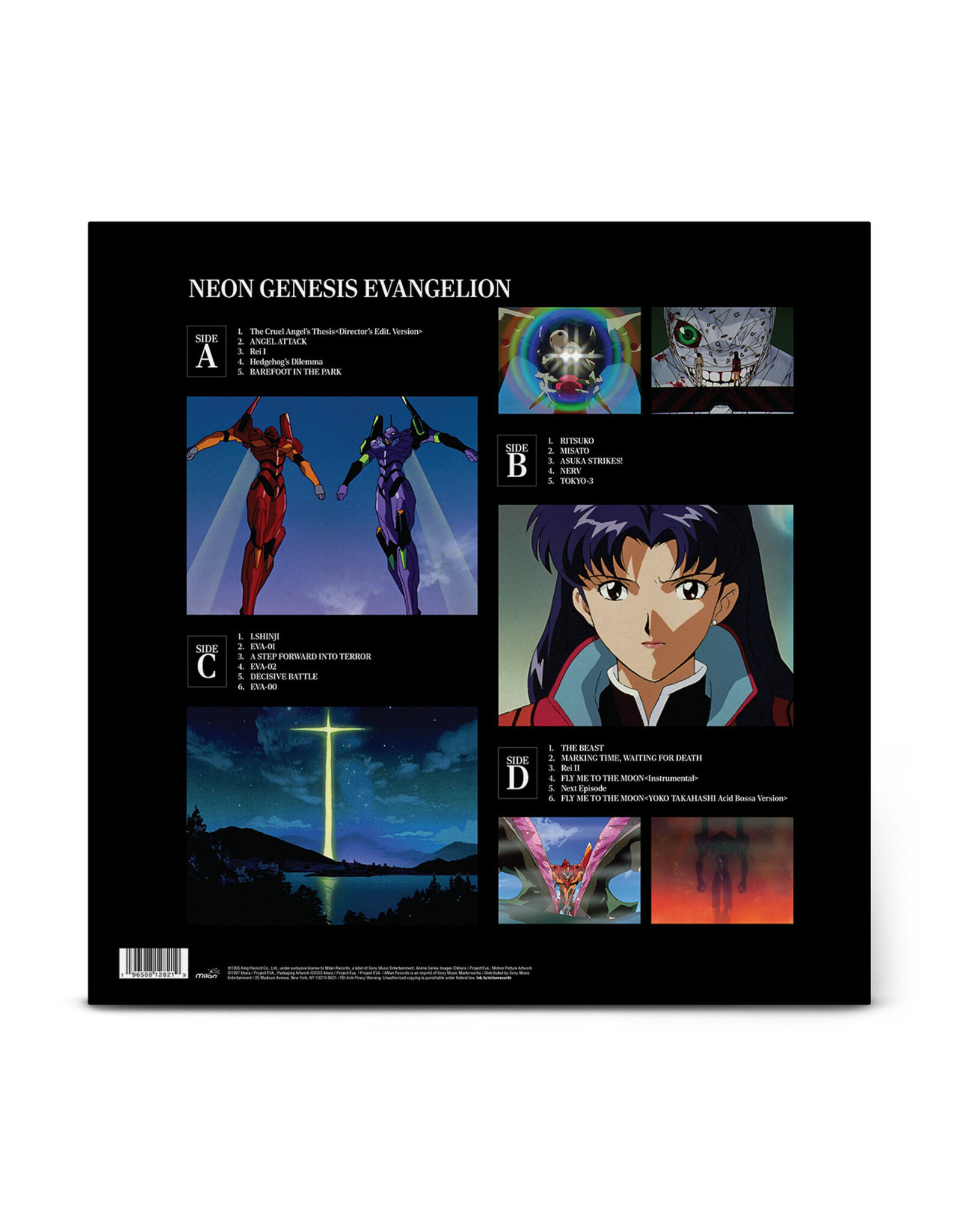 Shiro Sagisu - Neon Genesis Evangelion (Original Series Soundtrack) [Smokey Blue Vinyl]