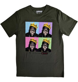 The Notorious B.I.G. / Biggie Smalls Crown Pop Art Tee