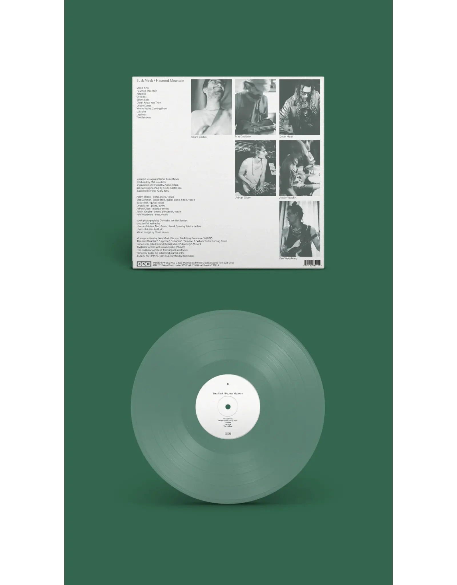 Buck Meek - Haunted Mountain (Exclusive Clear Green Vinyl)