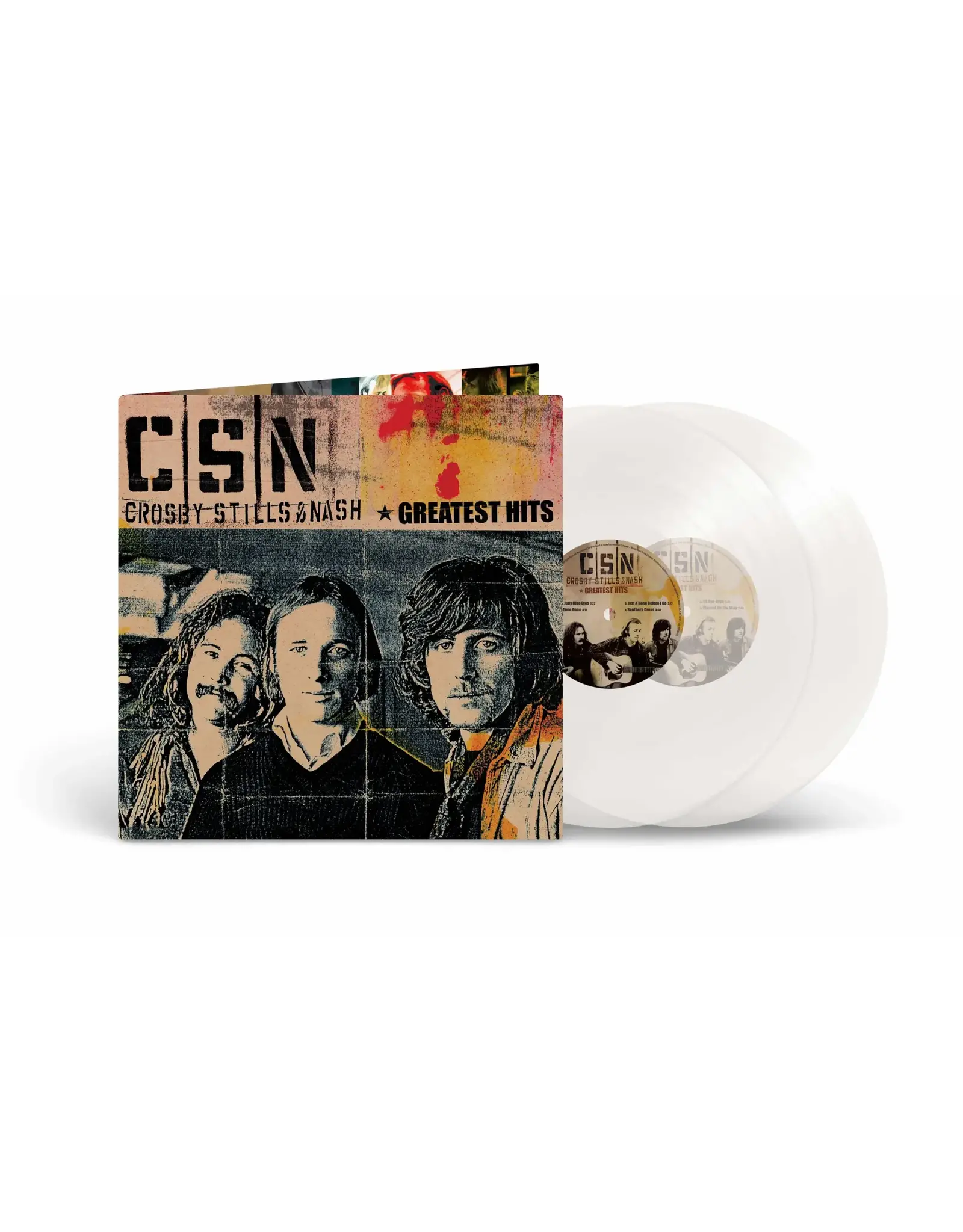 Crosby, Stills & Nash - Greatest Hits (Exclusive Milky Clear Vinyl)