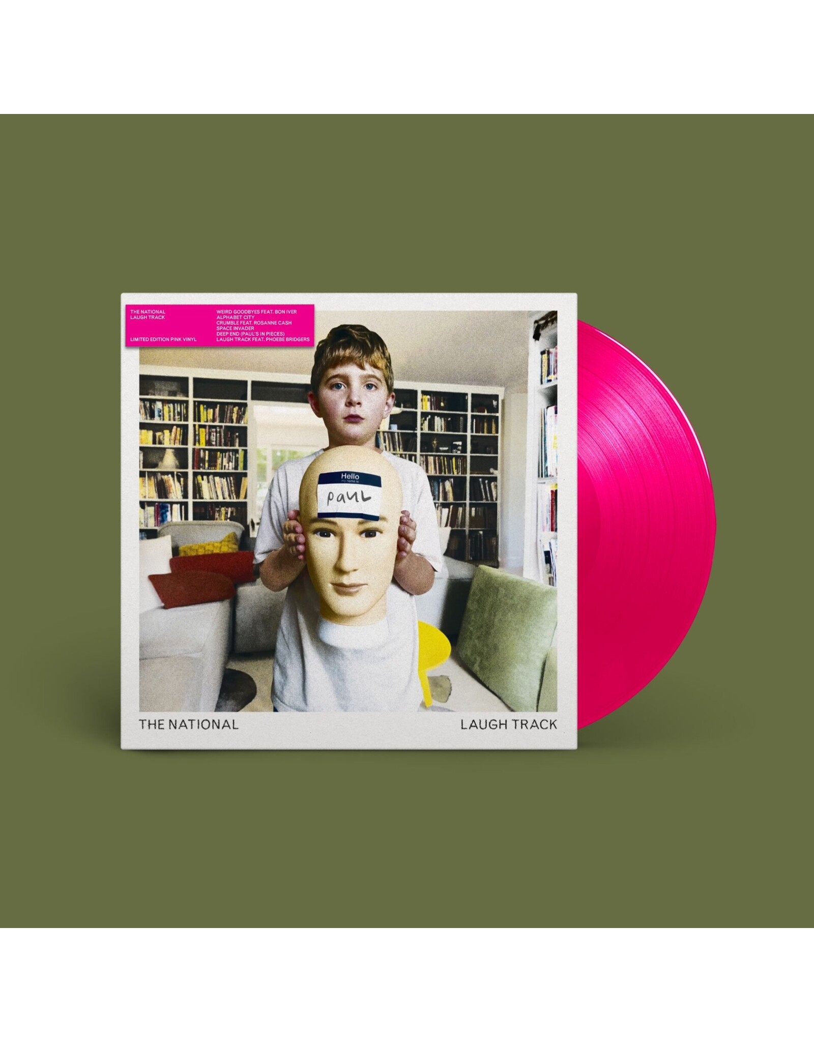 National - Laugh Track (Exclusive Pink Vinyl)