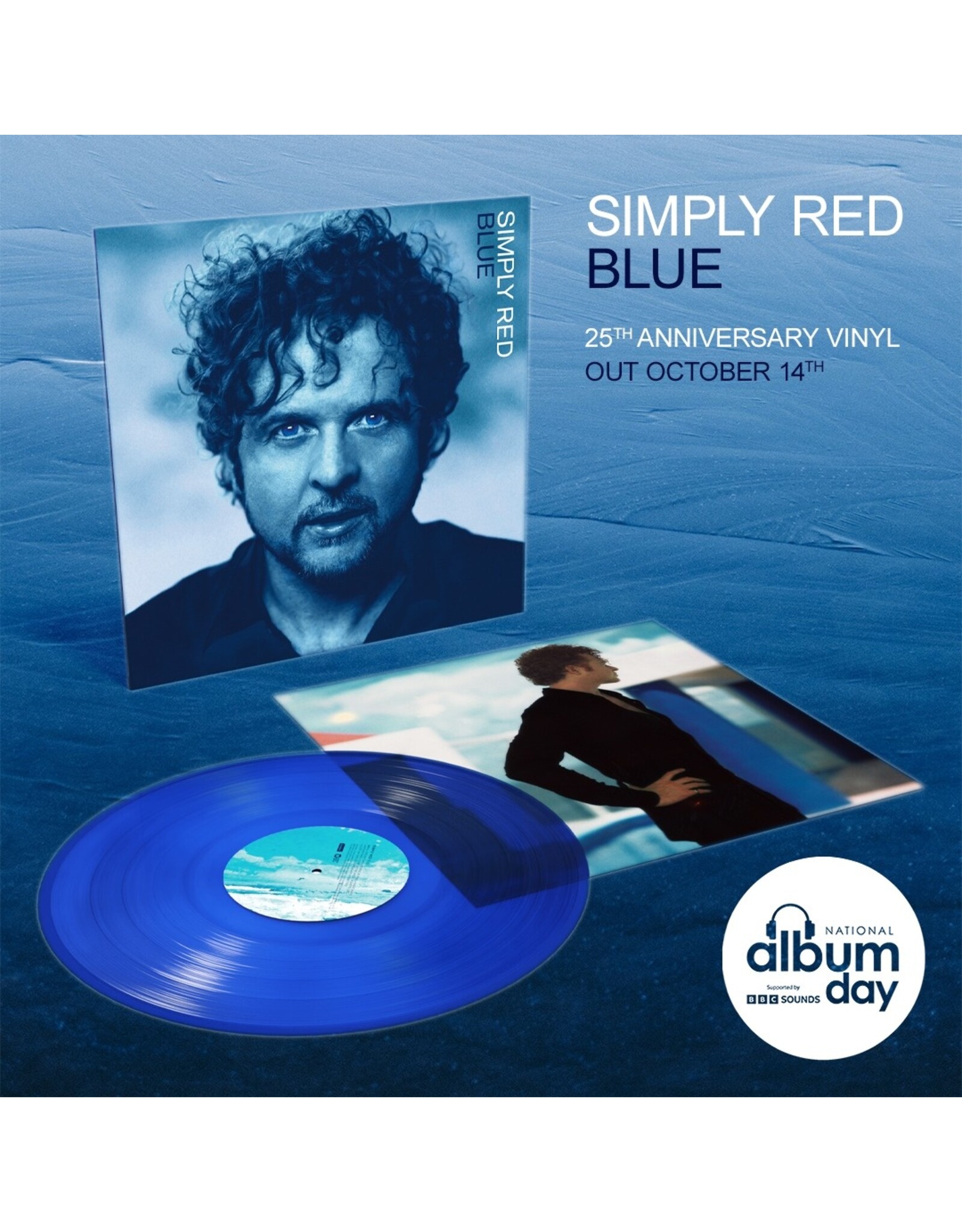 Simply Red - Blue (25th Anniversary) [Exclusive Blue Vinyl]