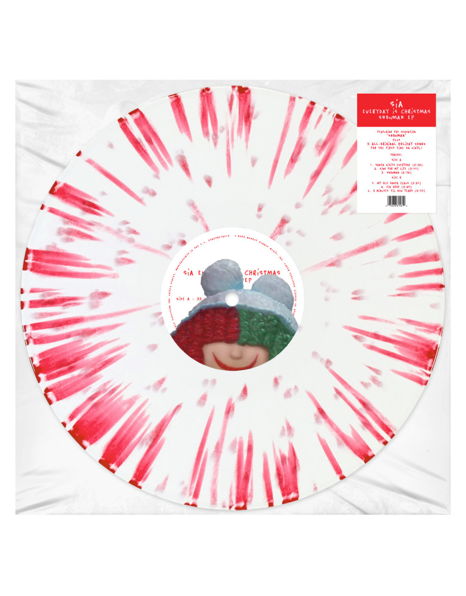 Sia - Everyday Is Christmas: Snowman EP (Exclusive Splatter Vinyl)