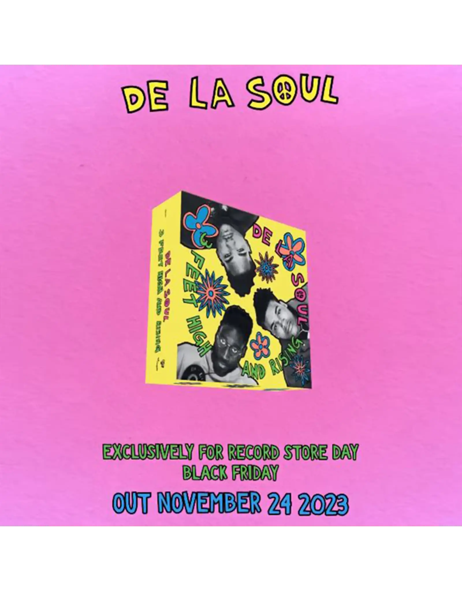 再値下げ Blue LP盤 De La Feet La - LP Soul Rising High Soul Rising