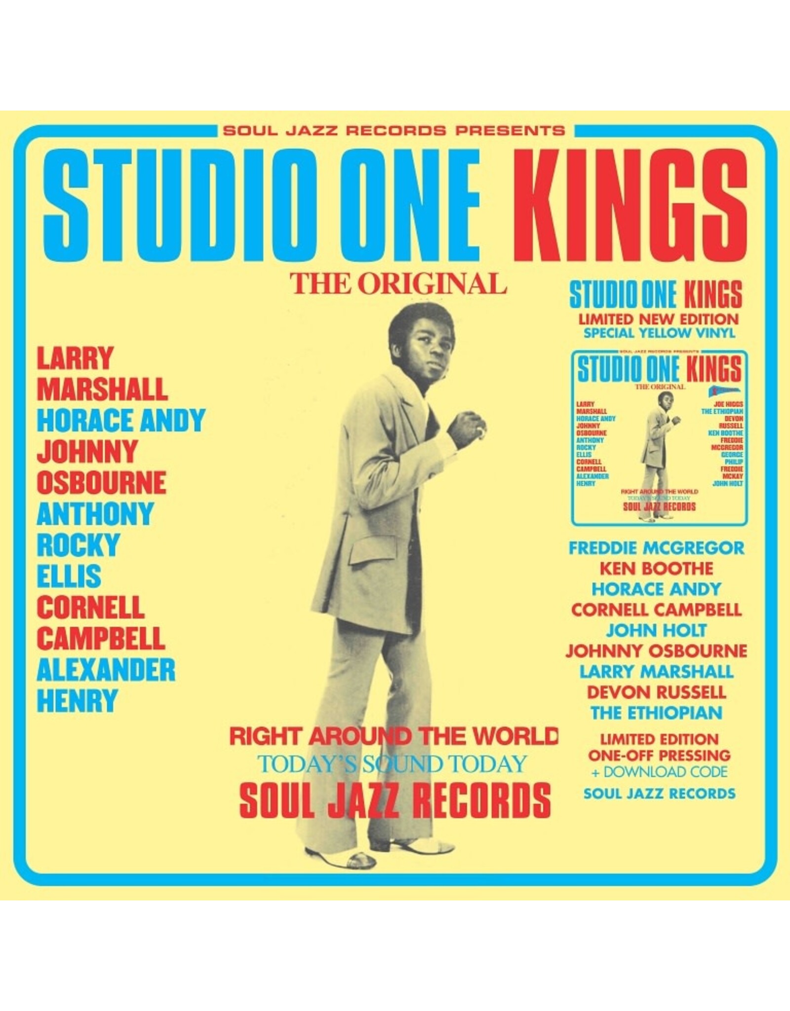 Various - Soul Jazz Records: Studio One Kings [Yellow Vinyl]