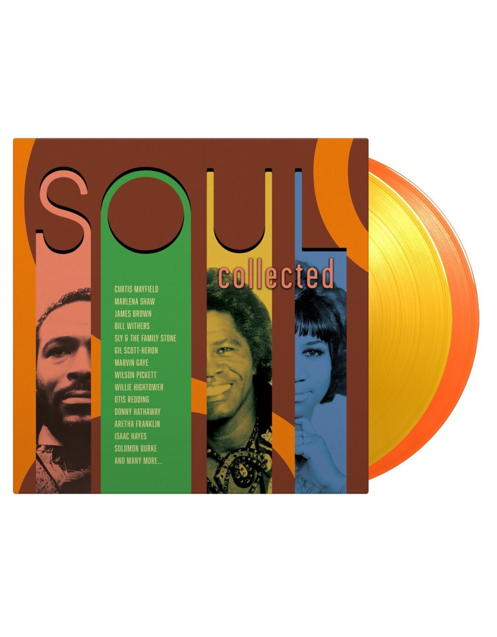 Various - Soul Collected (Music On Vinyl) [Yellow & Orange Vinyl]