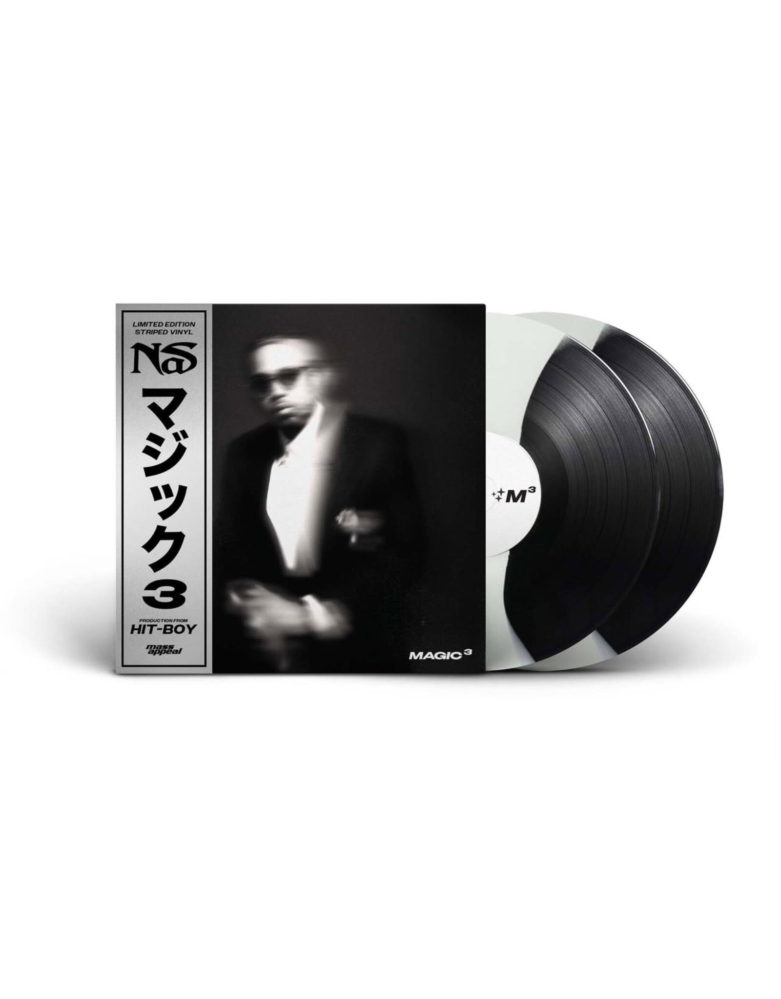 Nas - Magic 3 (Black / White Striped Vinyl)