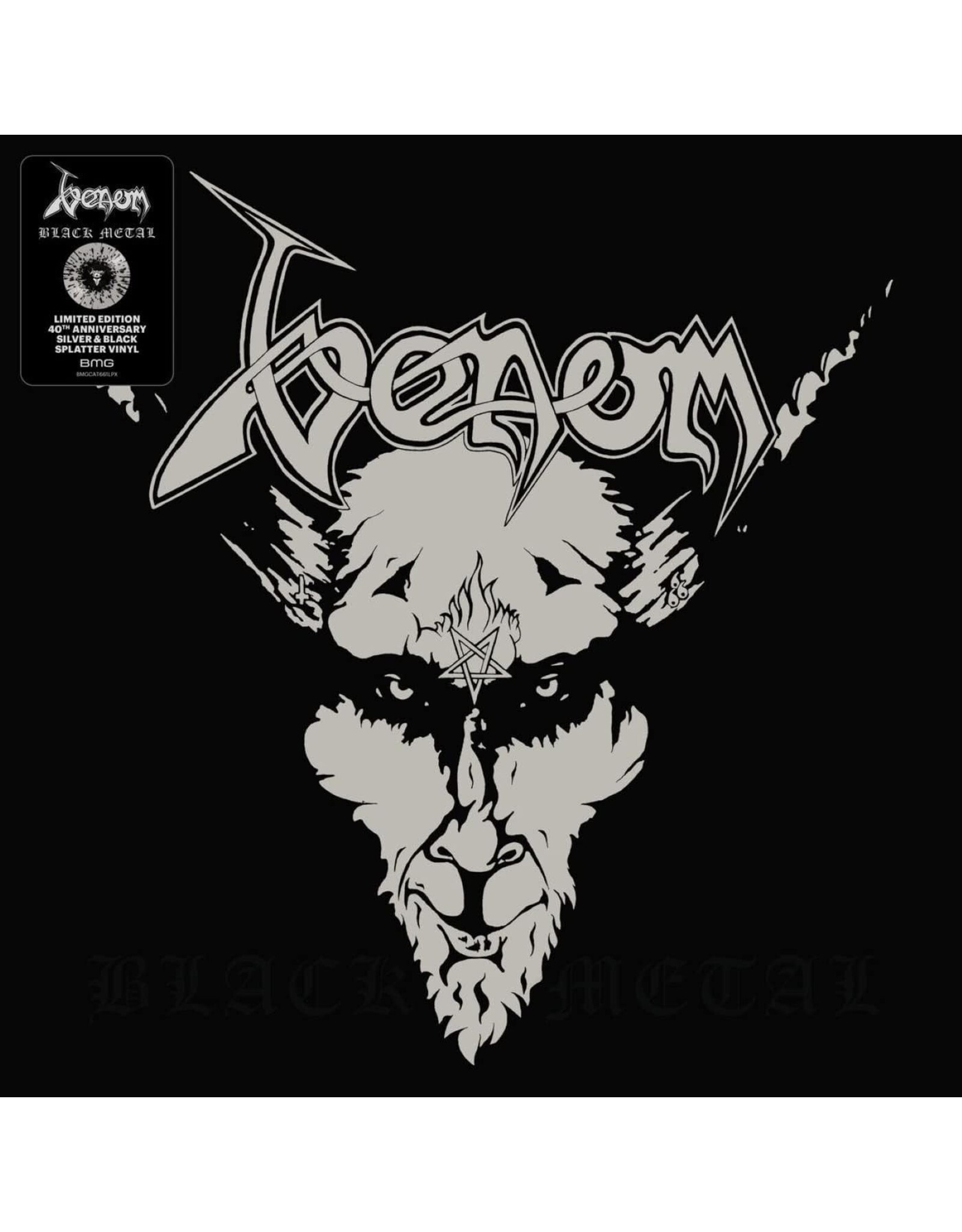 Venom - Black Metal (Exclusive Silver / Black Splatter Vinyl)
