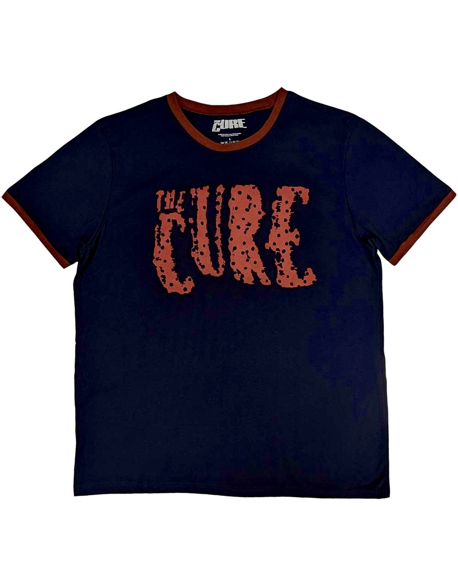 The Cure / Classic Logo Ringer Tee