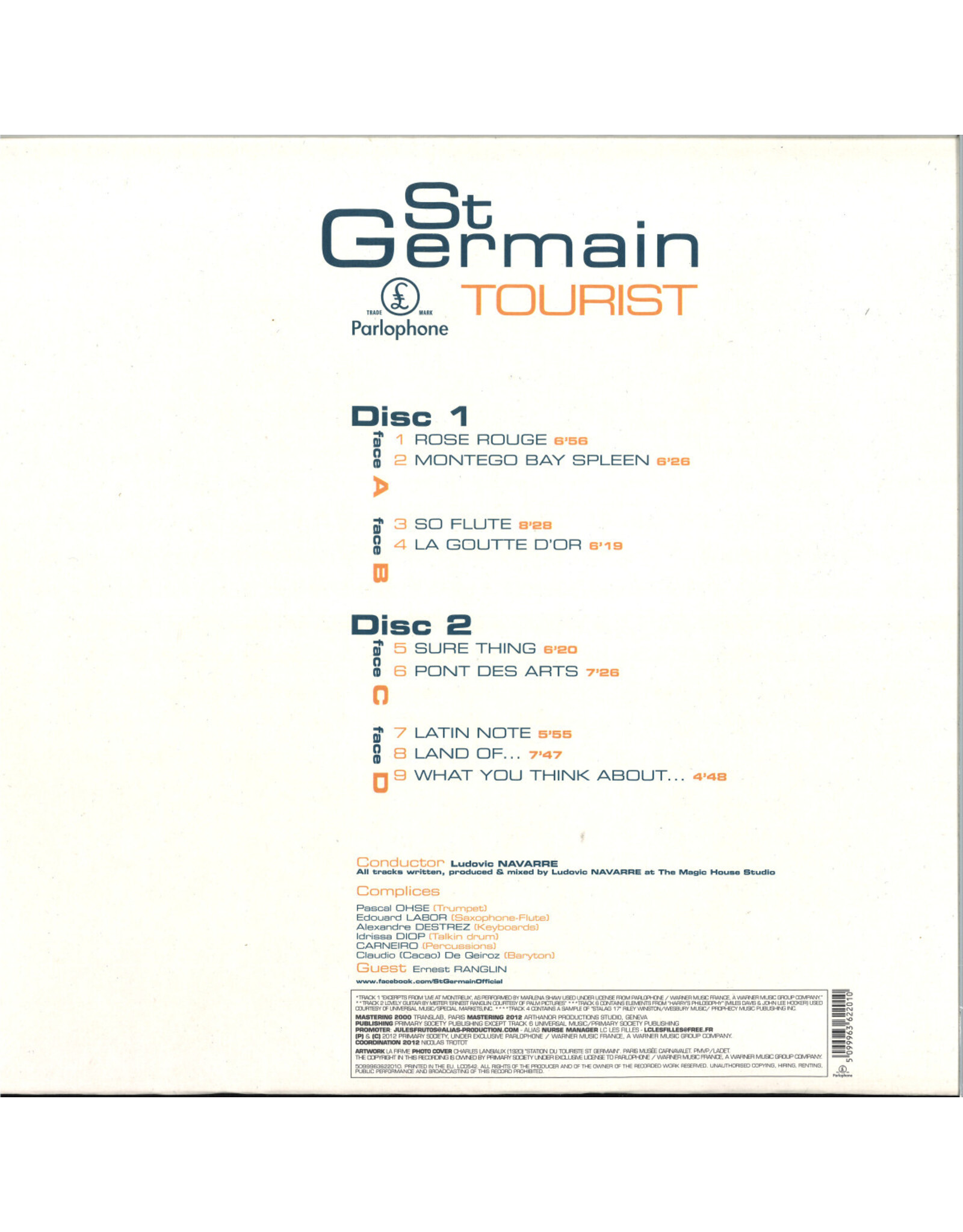 St Germain - Tourist (10th Anniversary)