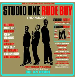 Various - Soul Jazz Records: Studio One Rude Boy (Record Store Day) [Red & Cyan Vinyl]