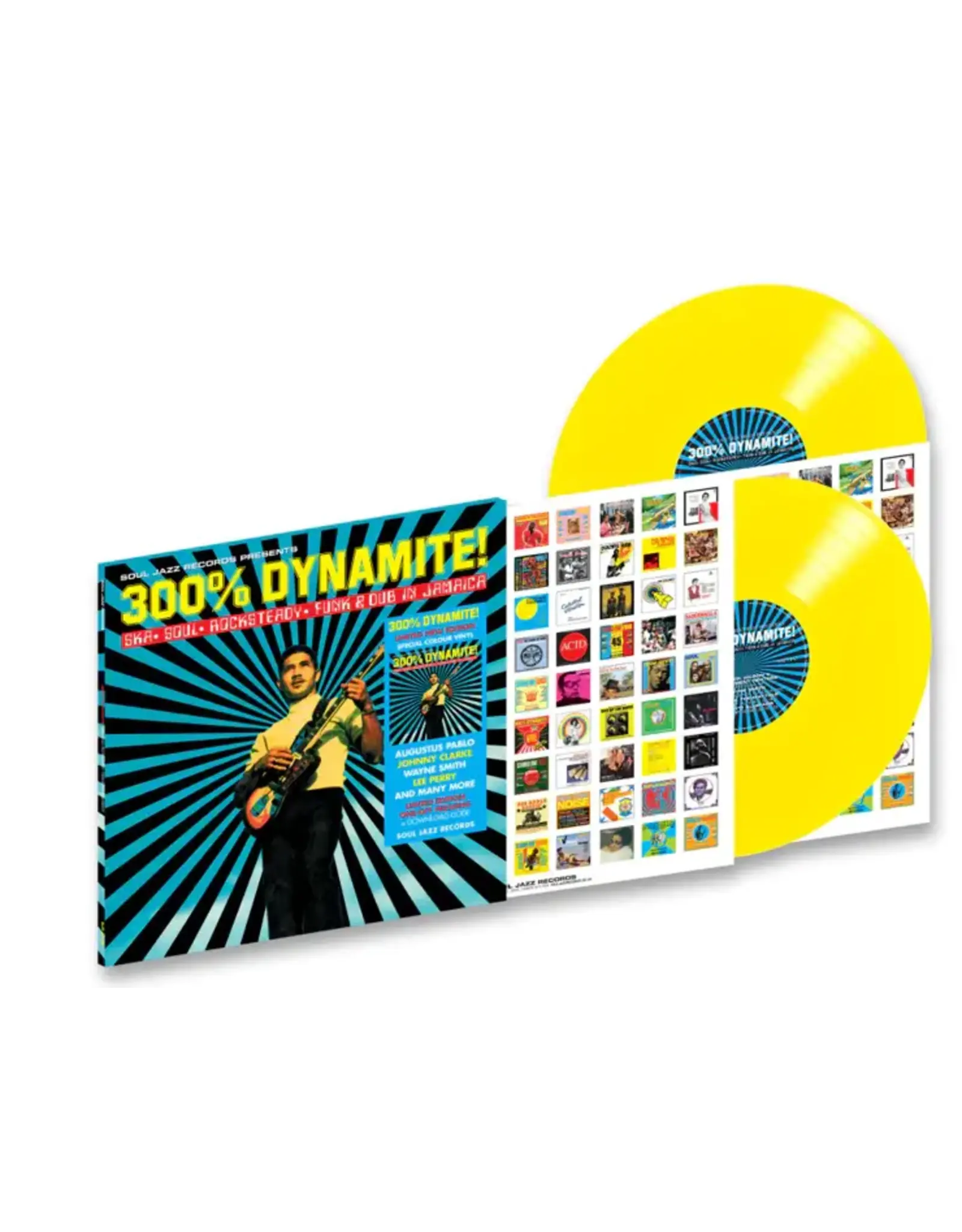 Various - Soul Jazz Records: 300% DYNAMITE! (RSD) [Yellow Vinyl