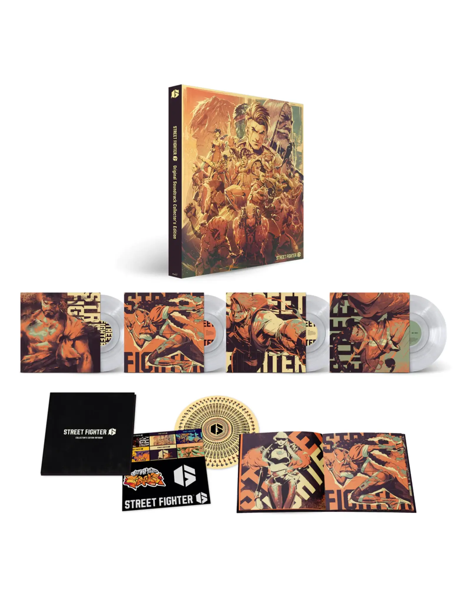 Various - Street Fighter 6 (Collector's Edition) [Crystal Clear Vinyl]