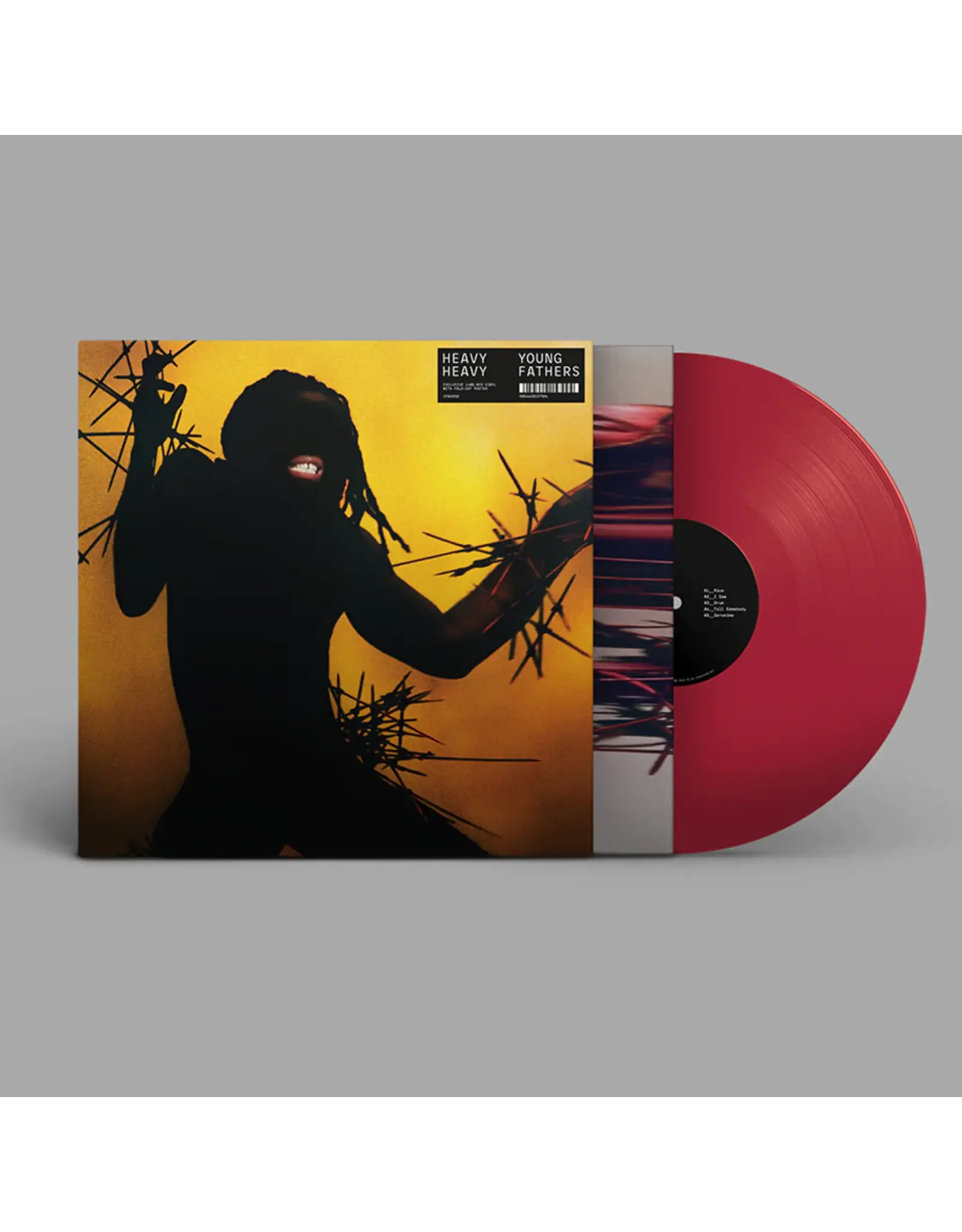 Young Fathers - Heavy Heavy (Exclusive Red Vinyl)