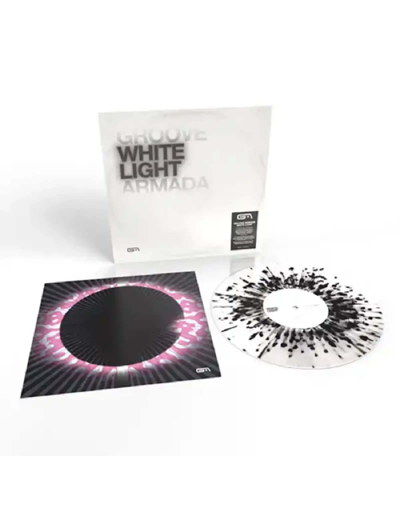 Groove Armada White Light RSD White Black Splatter Vinyl