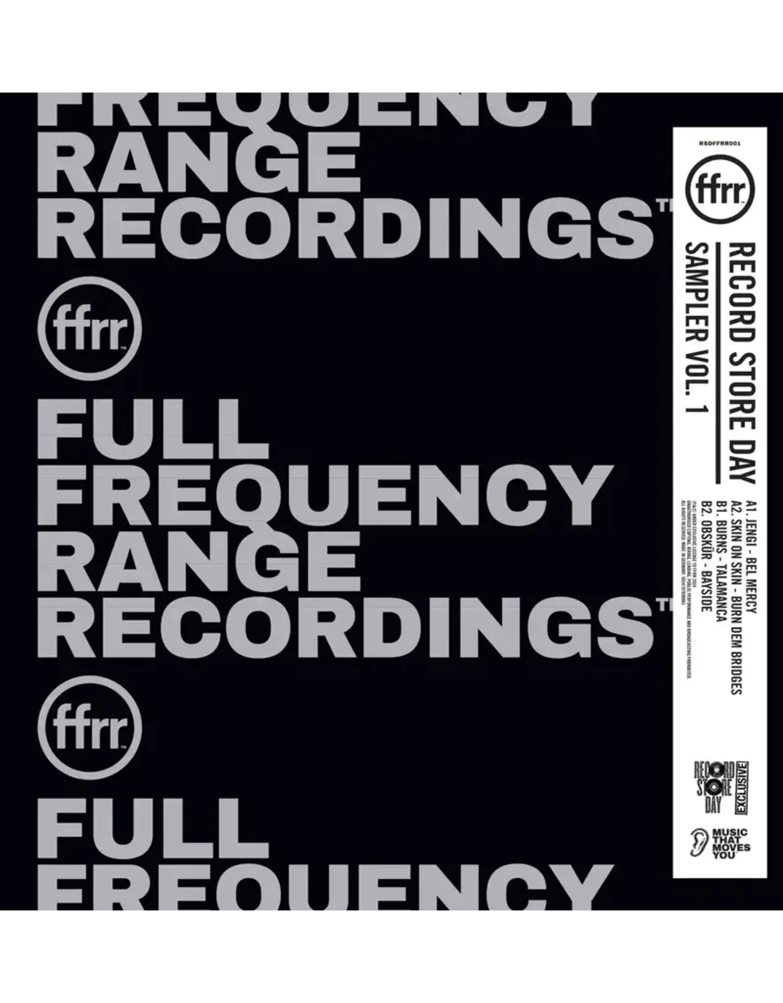 Various - FFRR Sampler Vol 1. (Record Store Day)