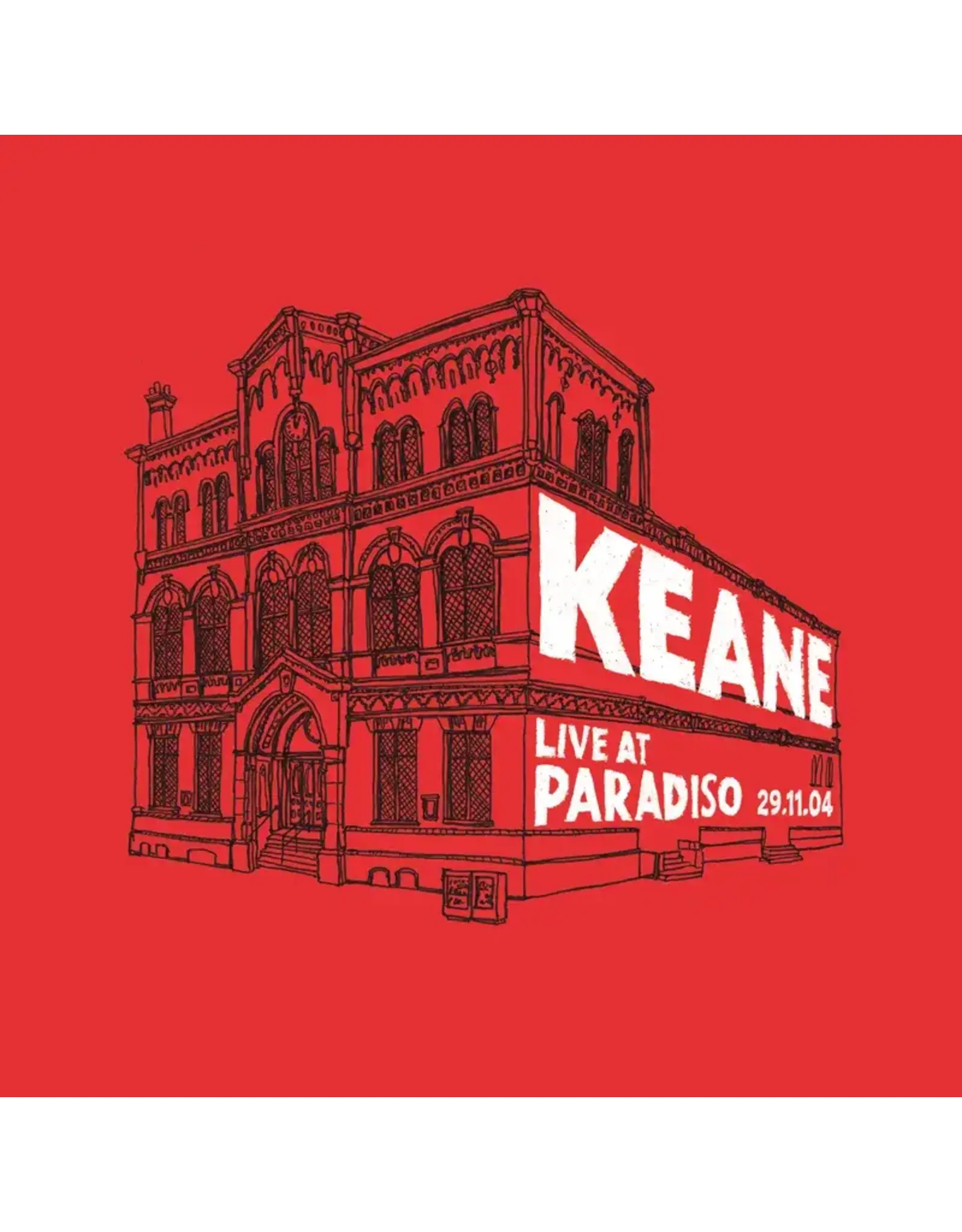 Keane - Live At Paradiso 29.11.04 (Record Store Day) [White & Red Vinyl]