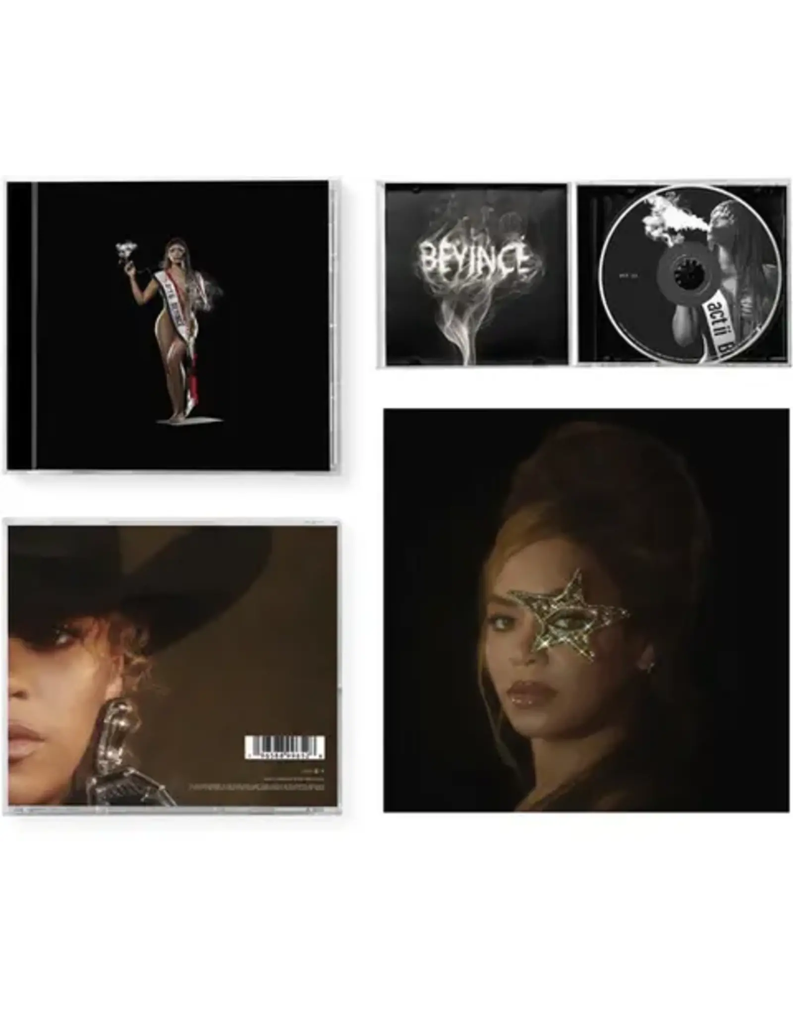 Beyoncé - Act II: COWBOY CARTER (CD) [Cowboy Hat Back Cover]