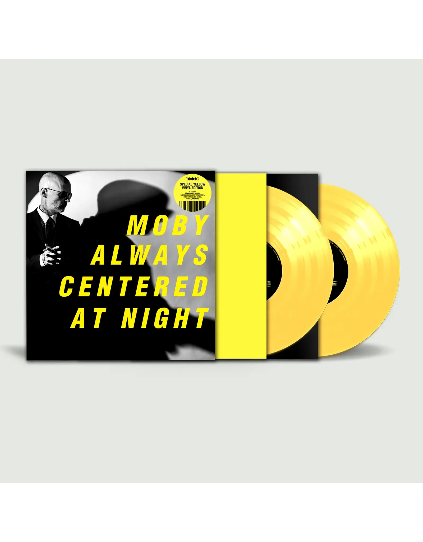 Moby - Always Centered At Night (Exclusive Yellow Vinyl)