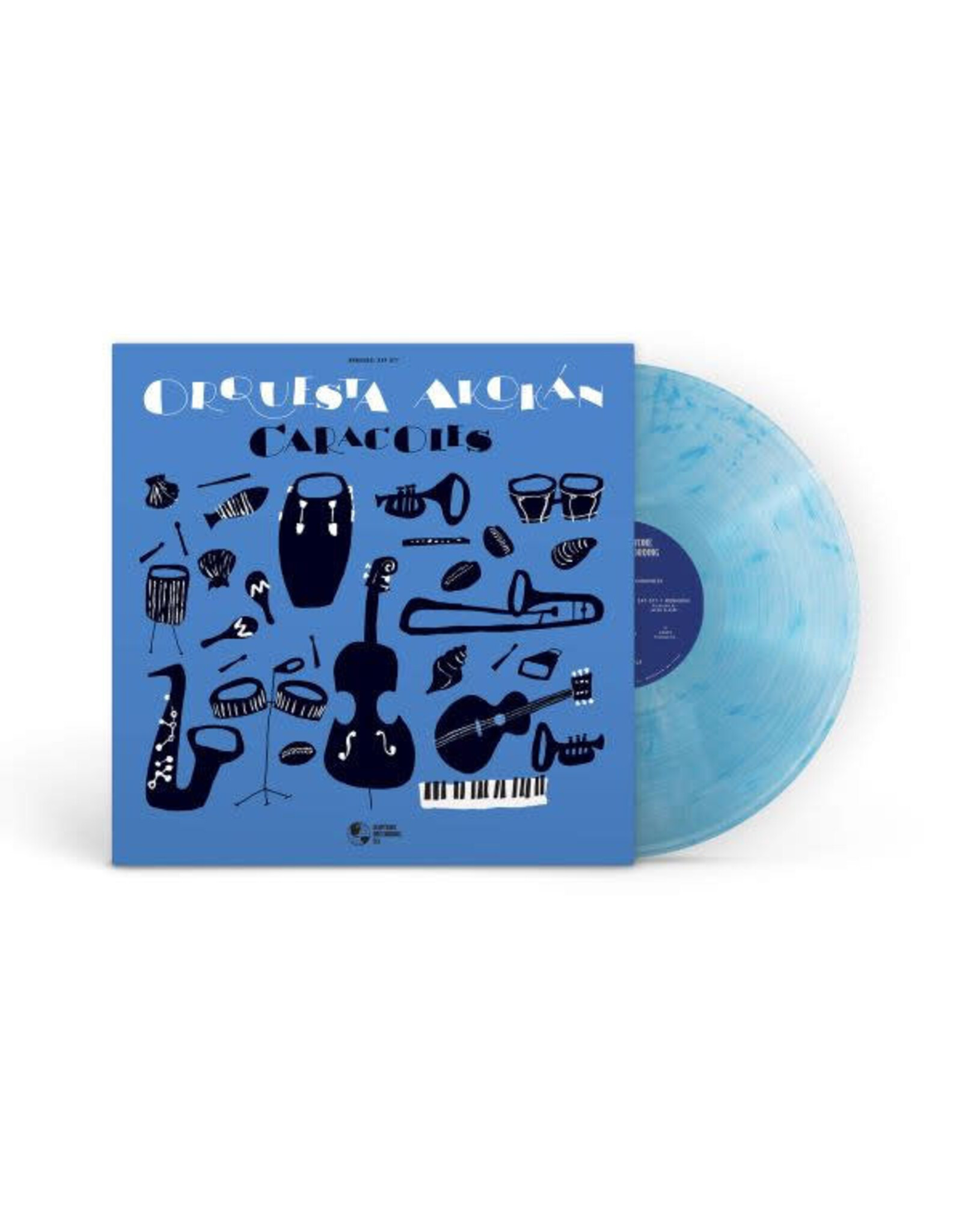 Orquesta Akokán - Caracoles (Exclusive Ocean Blue Vinyl)