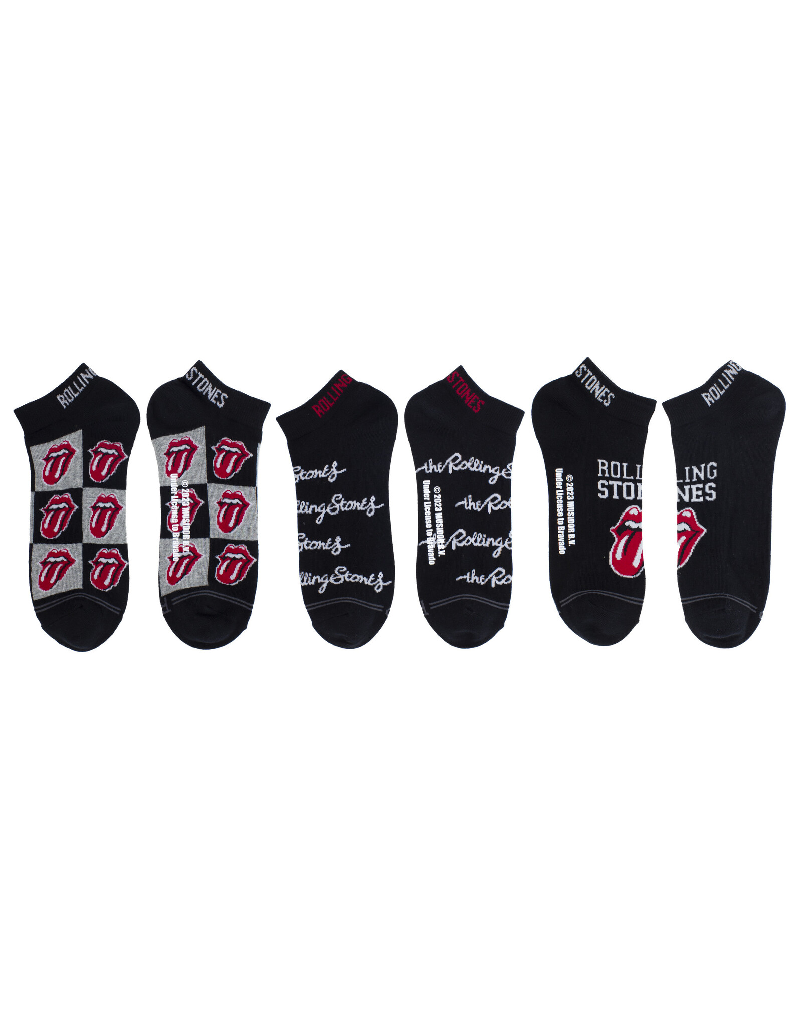 The Rolling Stones / Collegiate Ankle Socks Multipack