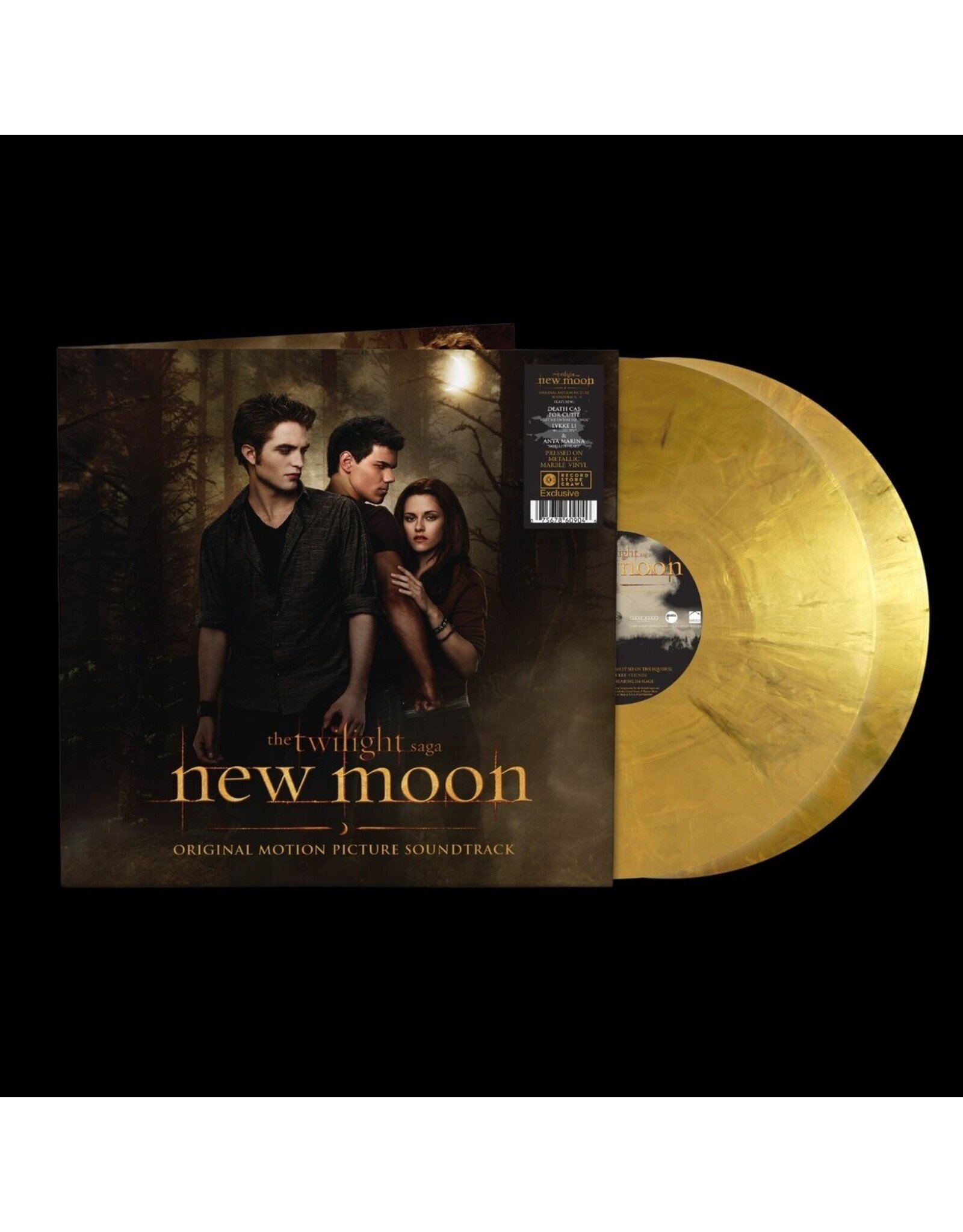 Various - The Twilight Saga: New Moon (Music From The Film) [Exclusive Gold Marble Vinyl]