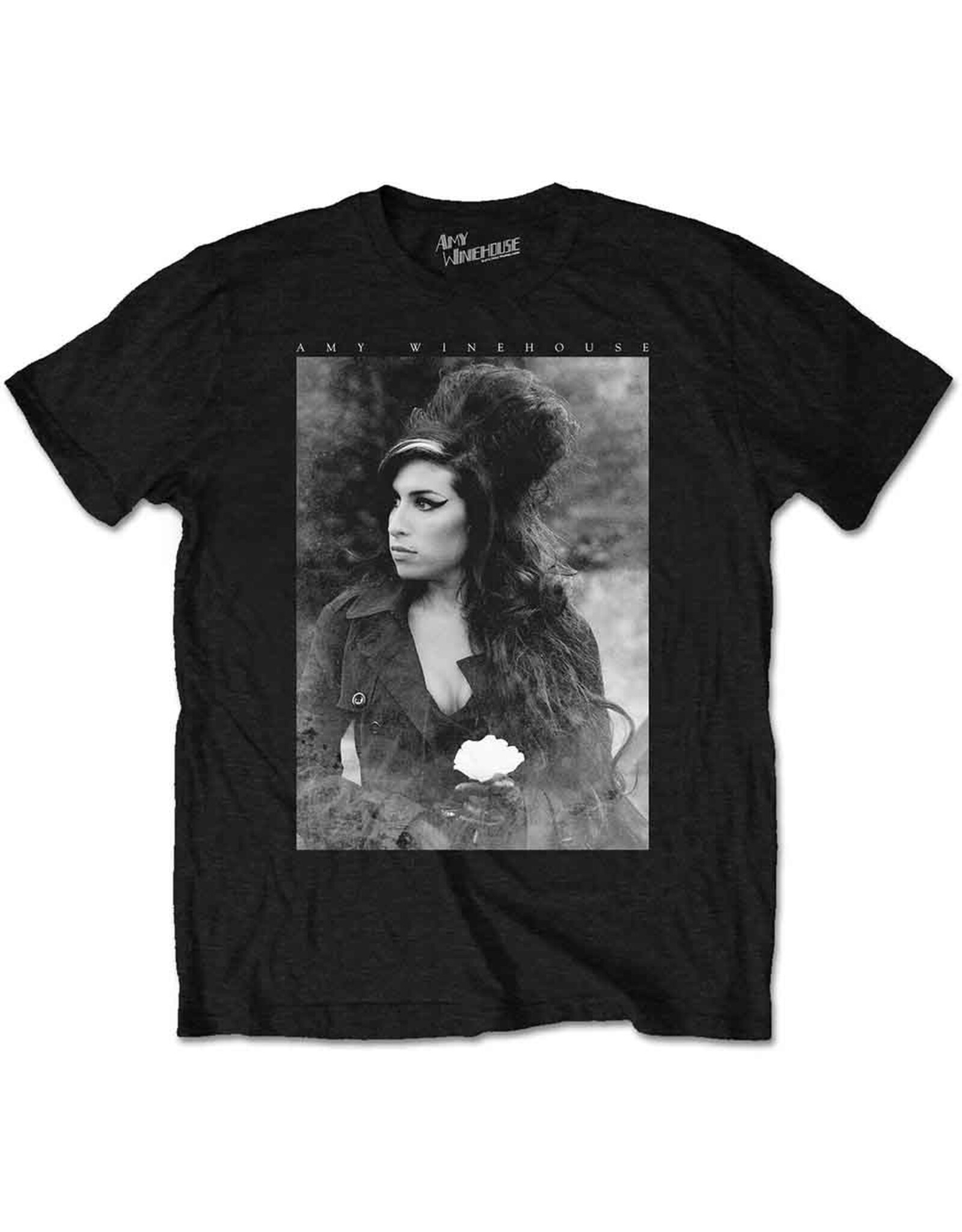 Amy Winehouse / Flower Portrait Tee