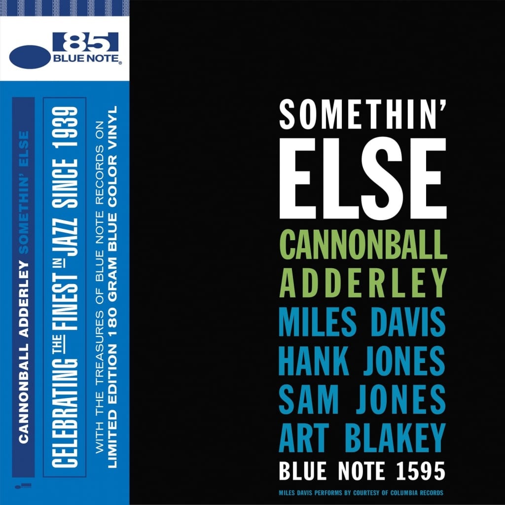 Cannonball Adderley – Somethin' Else, Germany Blue Note Vinyl LP Cannonball Adderley – Somethin' Else, Germany Blue Note Vinyl LP