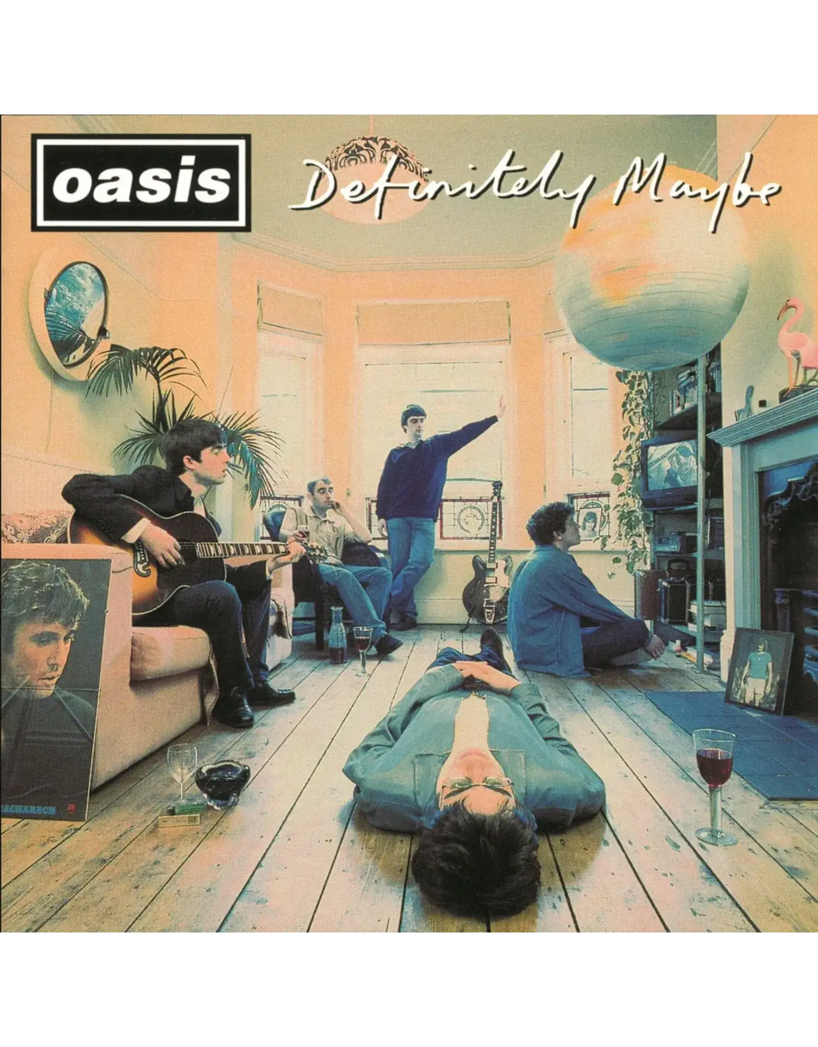 Oasis - Definitely Maybe (30th Anniversary) [Strawberries & Cream Vinyl]