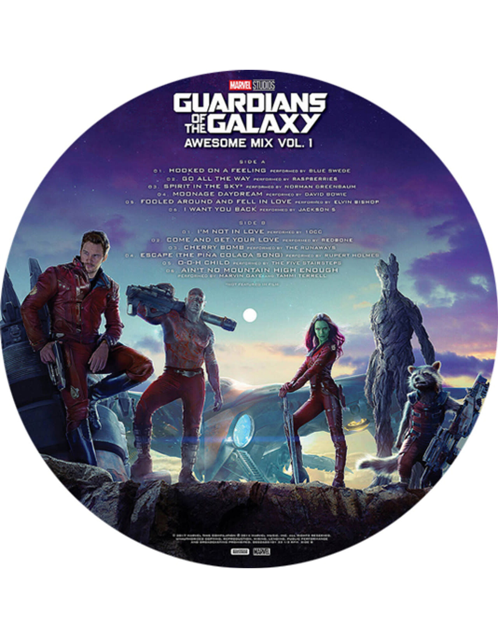 Various - Guardians Of The Galaxy (Aweome Mix V1) [Picture Disc]