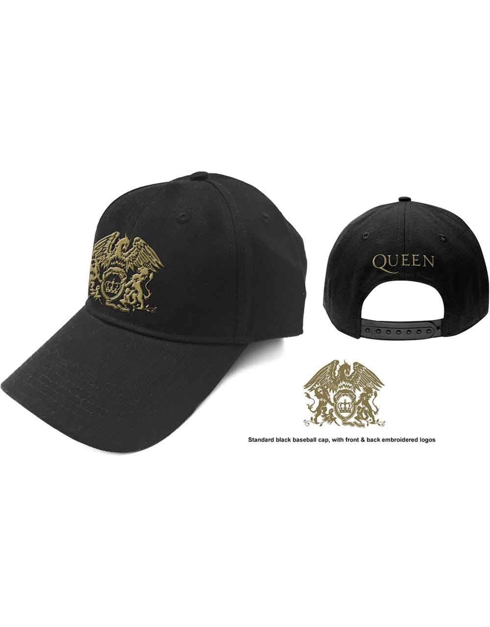 Queen / Crest Logo Baseball Cap