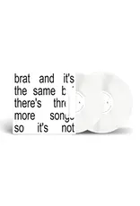 Charli XCX - Brat and It's The Same But There's Three More Songs (White Vinyl)