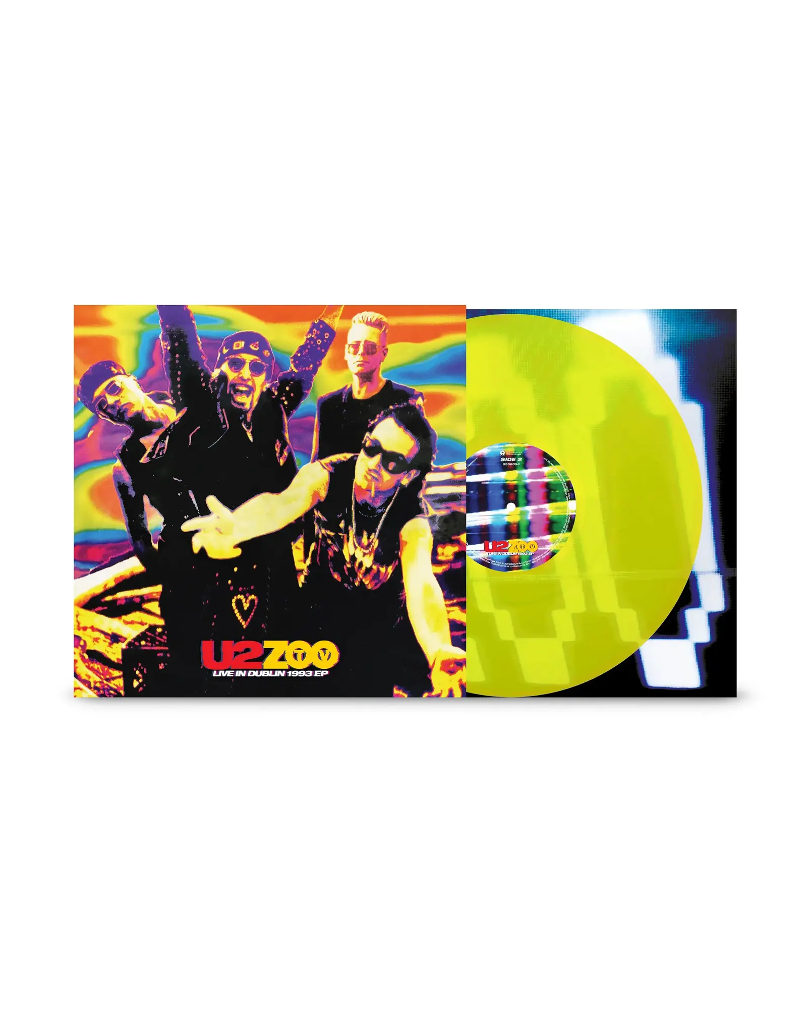 U2 - ZOO TV: Live in Dublin 1993 (Neon Yellow Vinyl) - Pop Music
