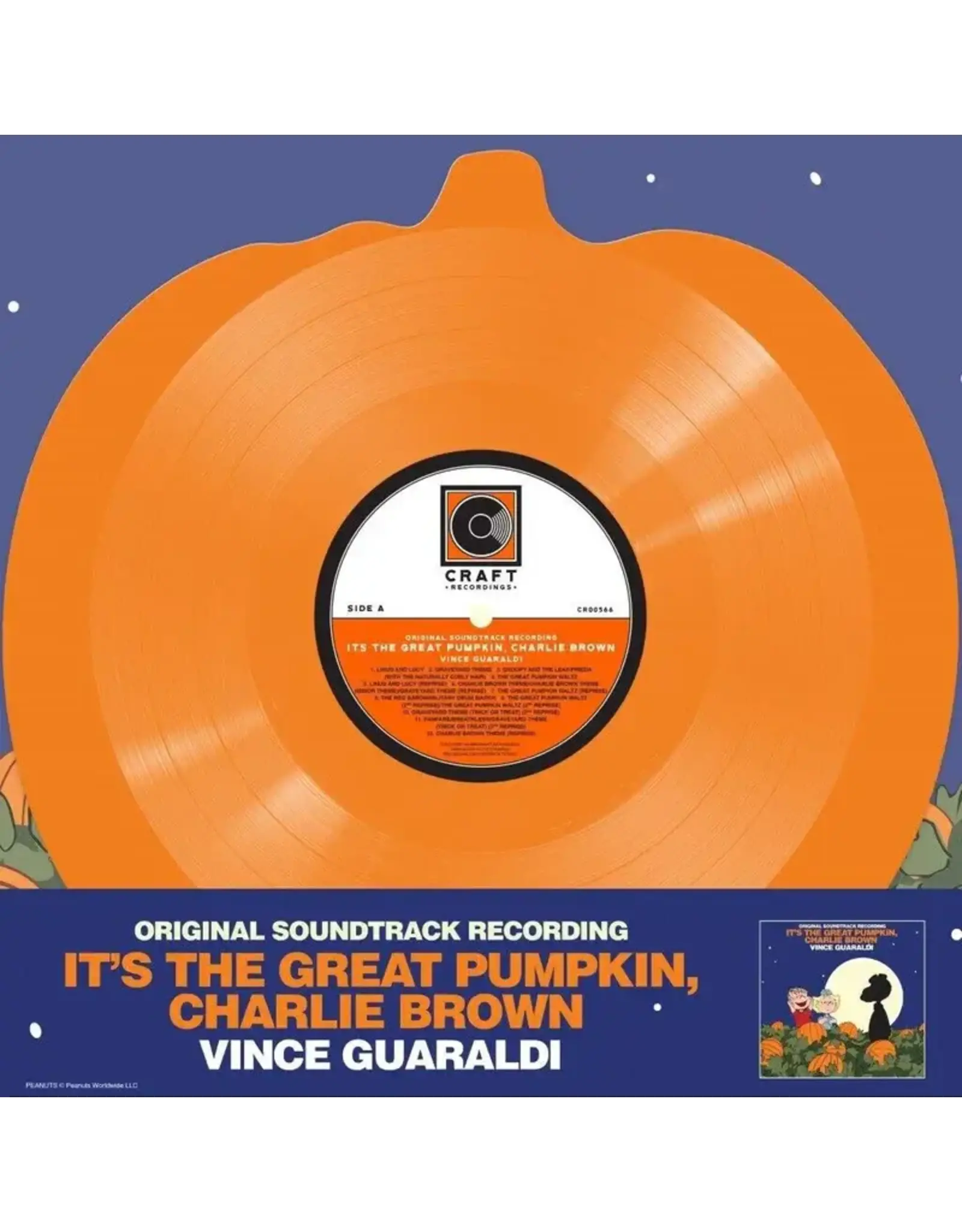 Vince Guaraldi - It's The Great Pumpkin, Charlie Brown (Pumpkin-Shaped Orange Vinyl)