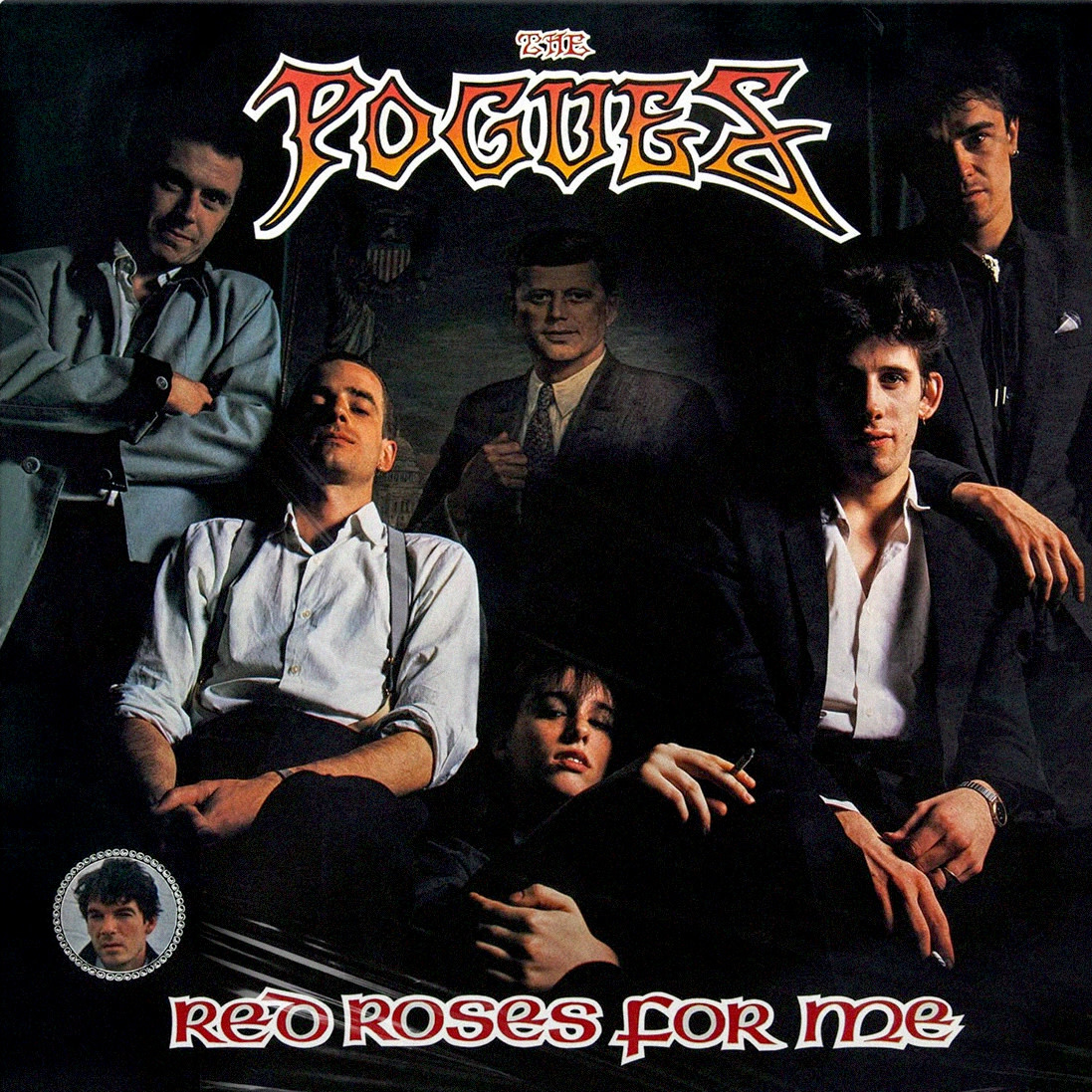 激レア The Pogues Poguetry in Motion 限定赤色盤 the-pogues-red-roses-for-me-