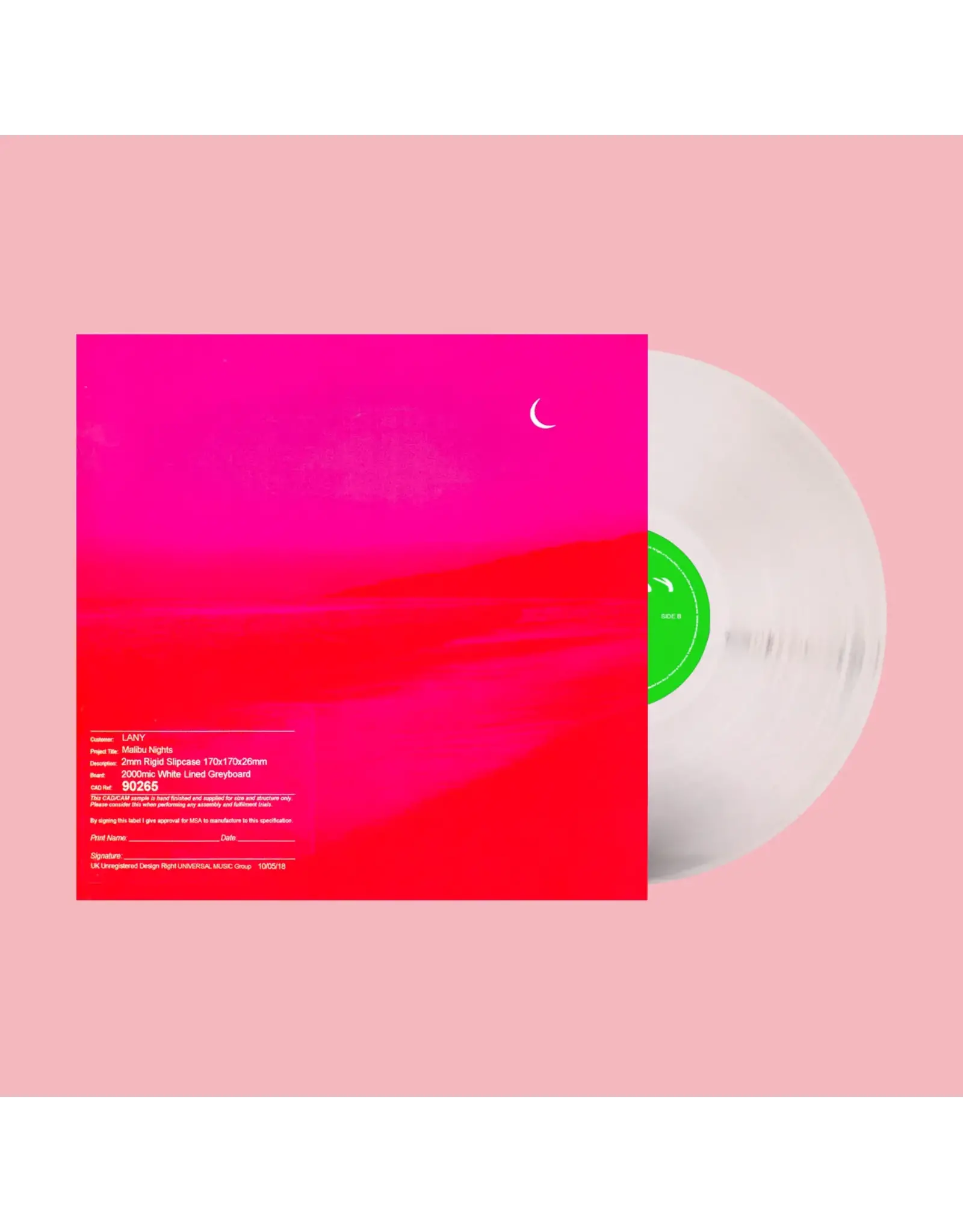 LANY Malibu Nights アナログレコード レイニー マリブ・ナイツ