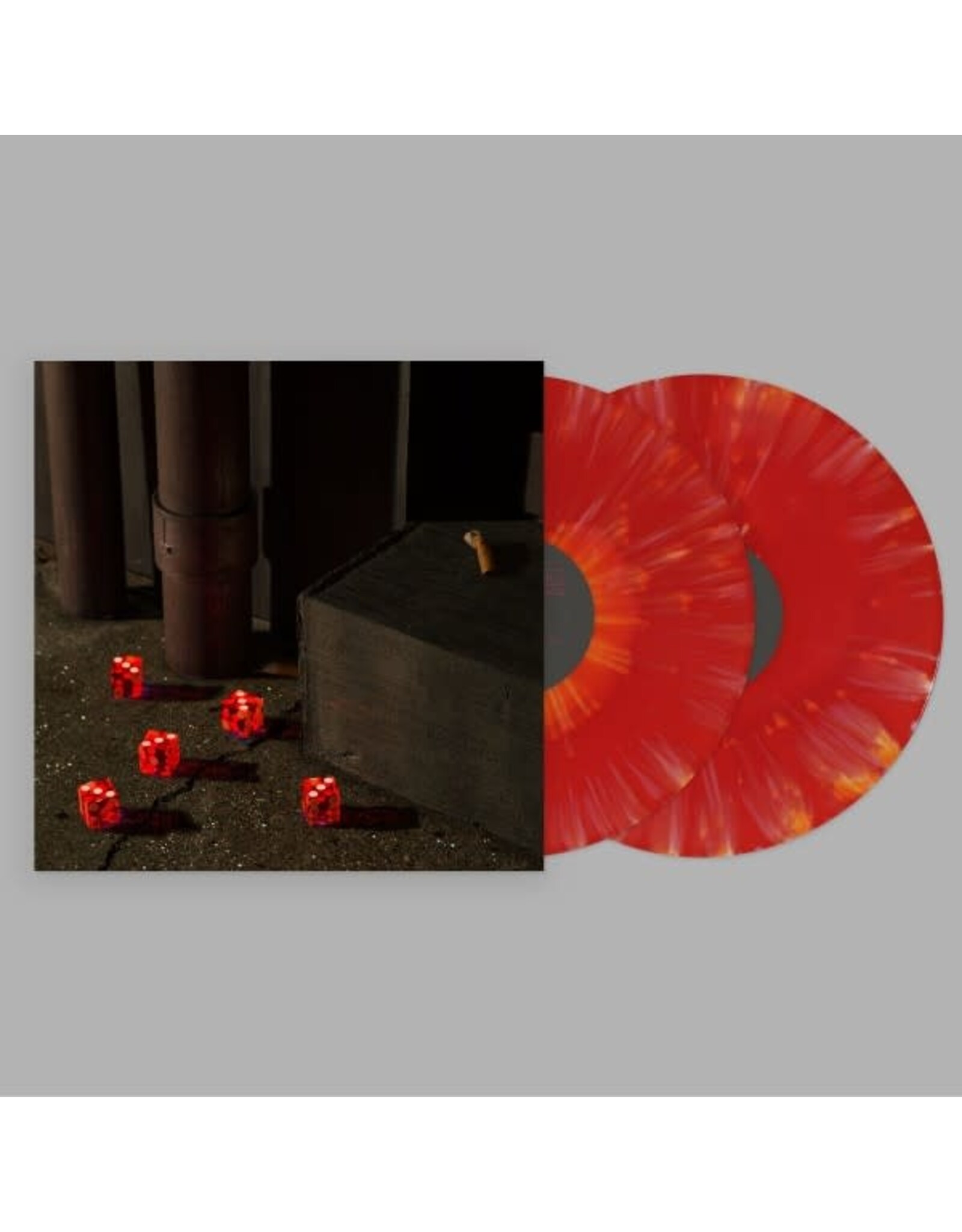 Bright Eyes - Five Dice, All Threes (Red & Orange Splatter Vinyl)