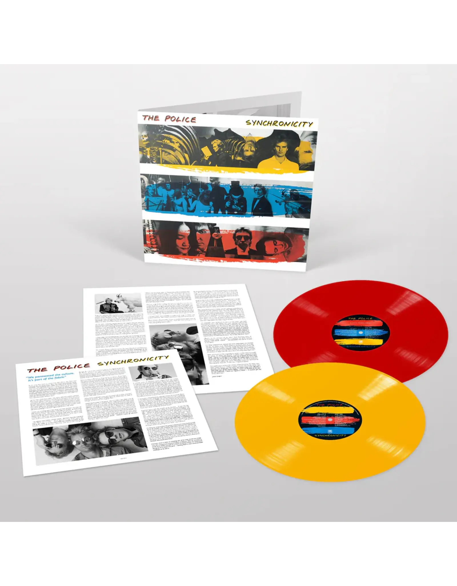 Police - Synchronicity (Deluxe Edition) [Red & Yellow Vinyl]