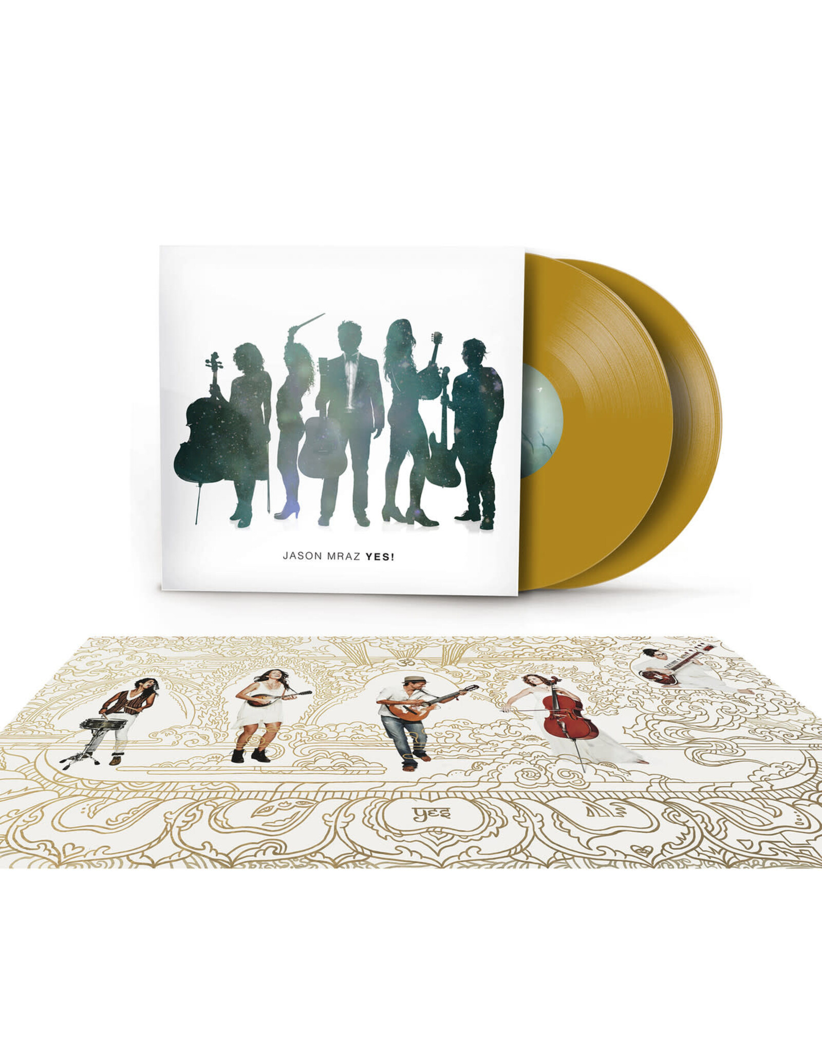 Jason Mraz - Yes! (Deluxe Edition) [Gold Vinyl]