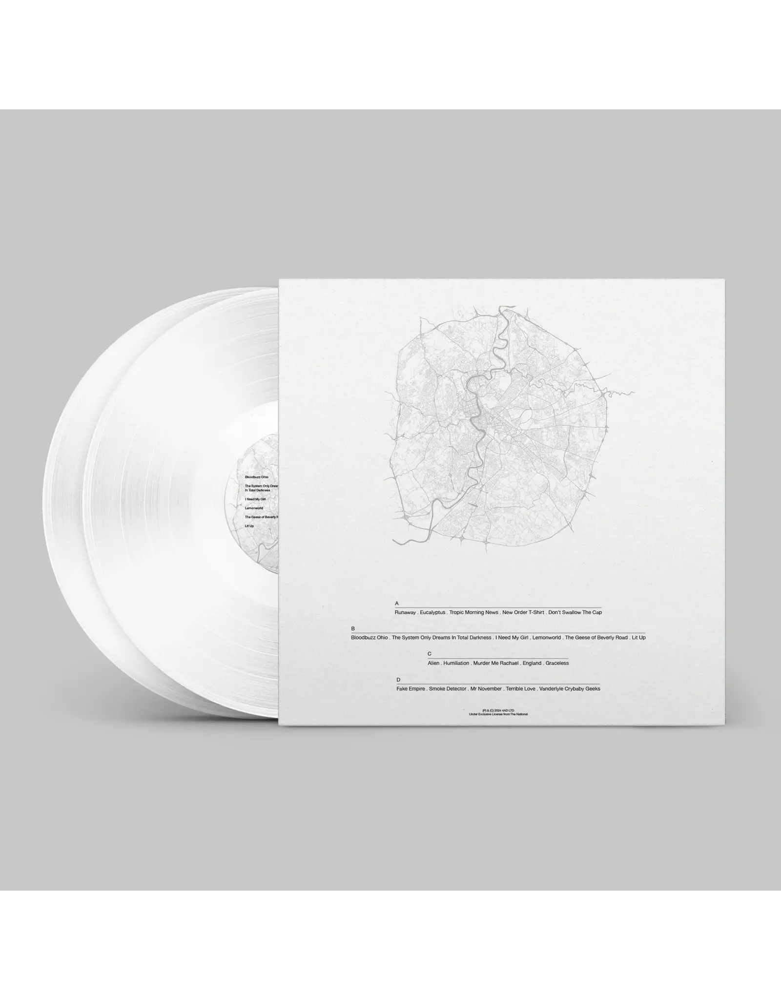 ワールドワイド2LP National Rome 4AD801LP 4AD /00660 Rome [VINYL]: The National: Amazon.ca: Music