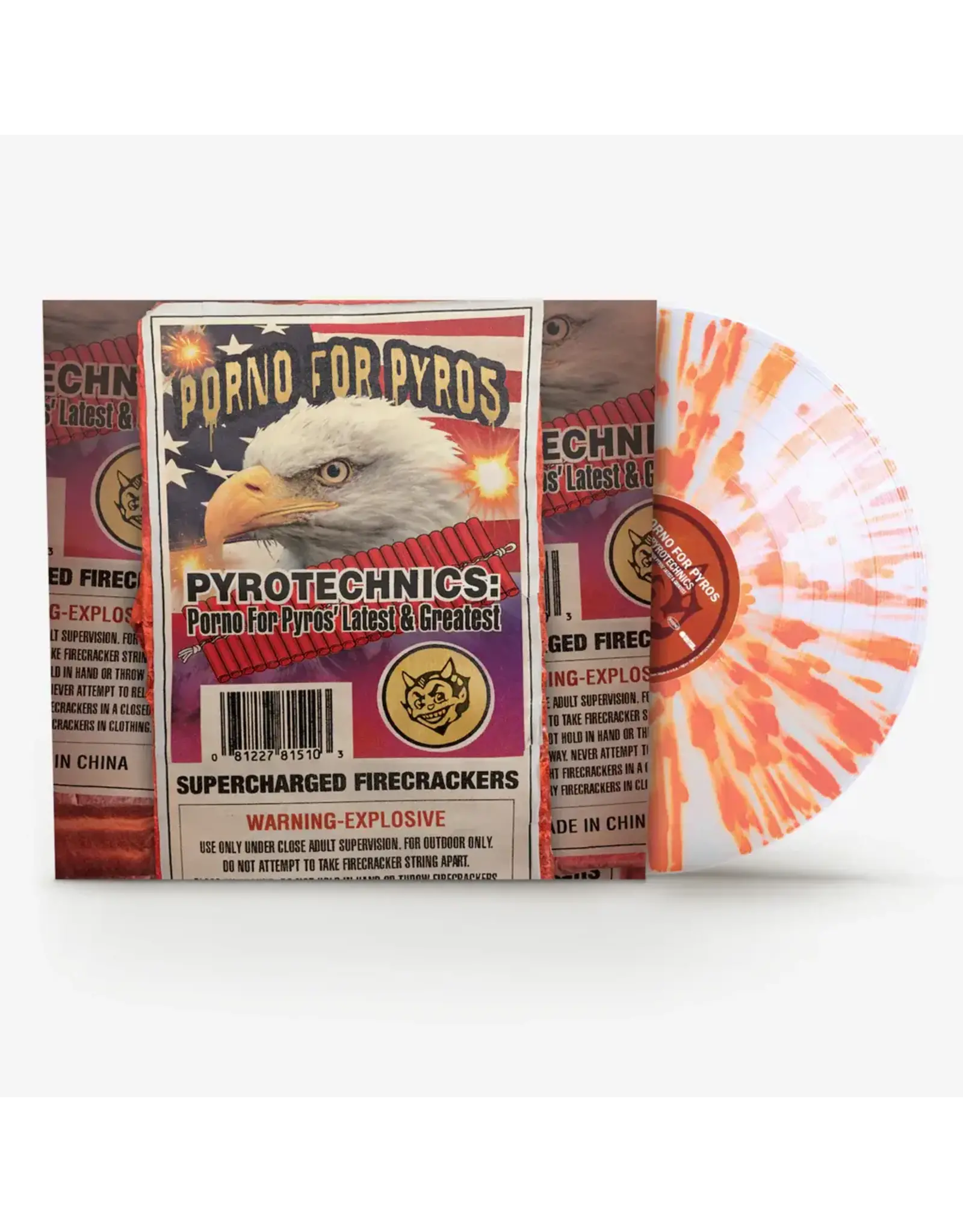 Porno For Pyros - Pyrotechnics: Latest & Greatest (Orange Splatter Vinyl)