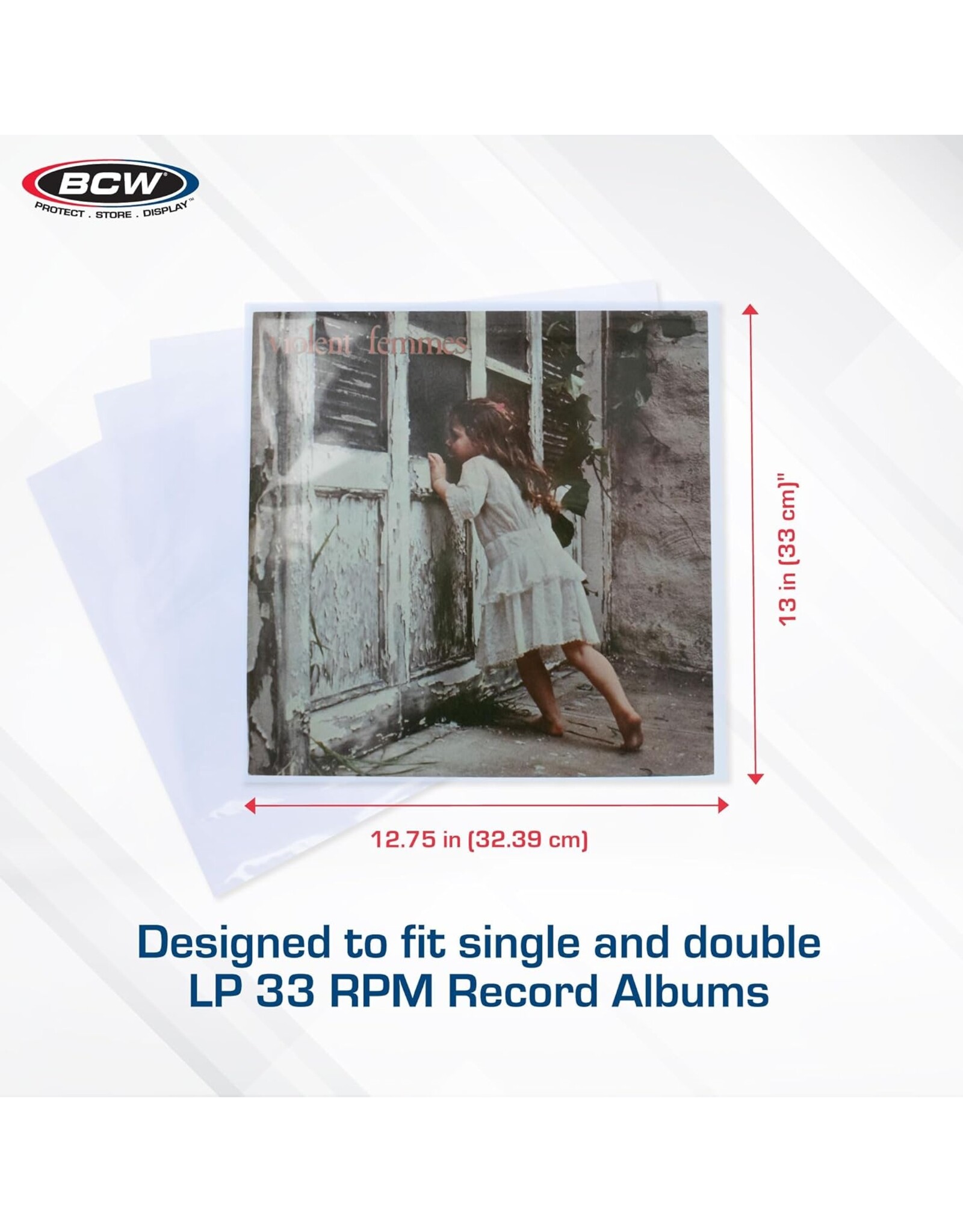 BCW / Record Polypropylene Outer Sleeves (100 Pack)